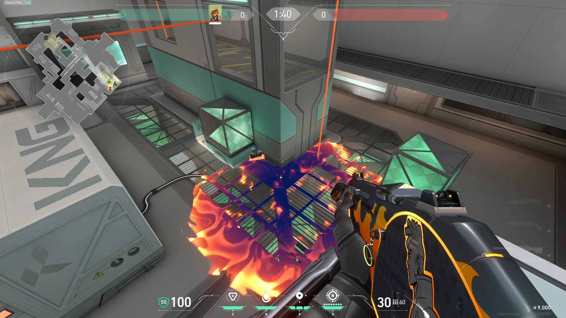 Brimstone Incendiary on Icebox Attack Site A — step 6 of 6: Result