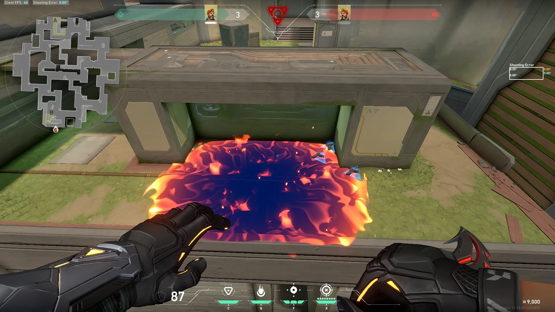 Brimstone Incendiary on Abyss Attack Site B — step 2 of 2: Result