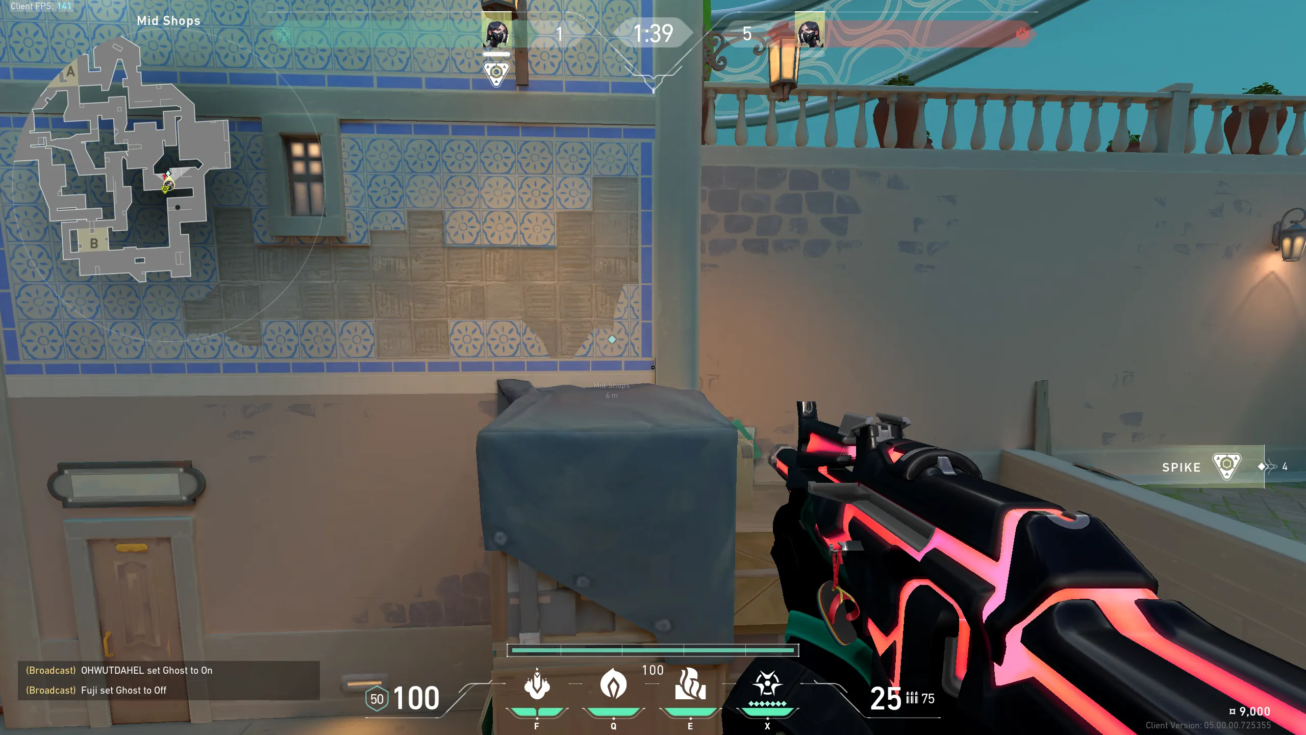 Viper Poison Cloud on Pearl Attack Site B — step 1 of 3: Position — where to stand