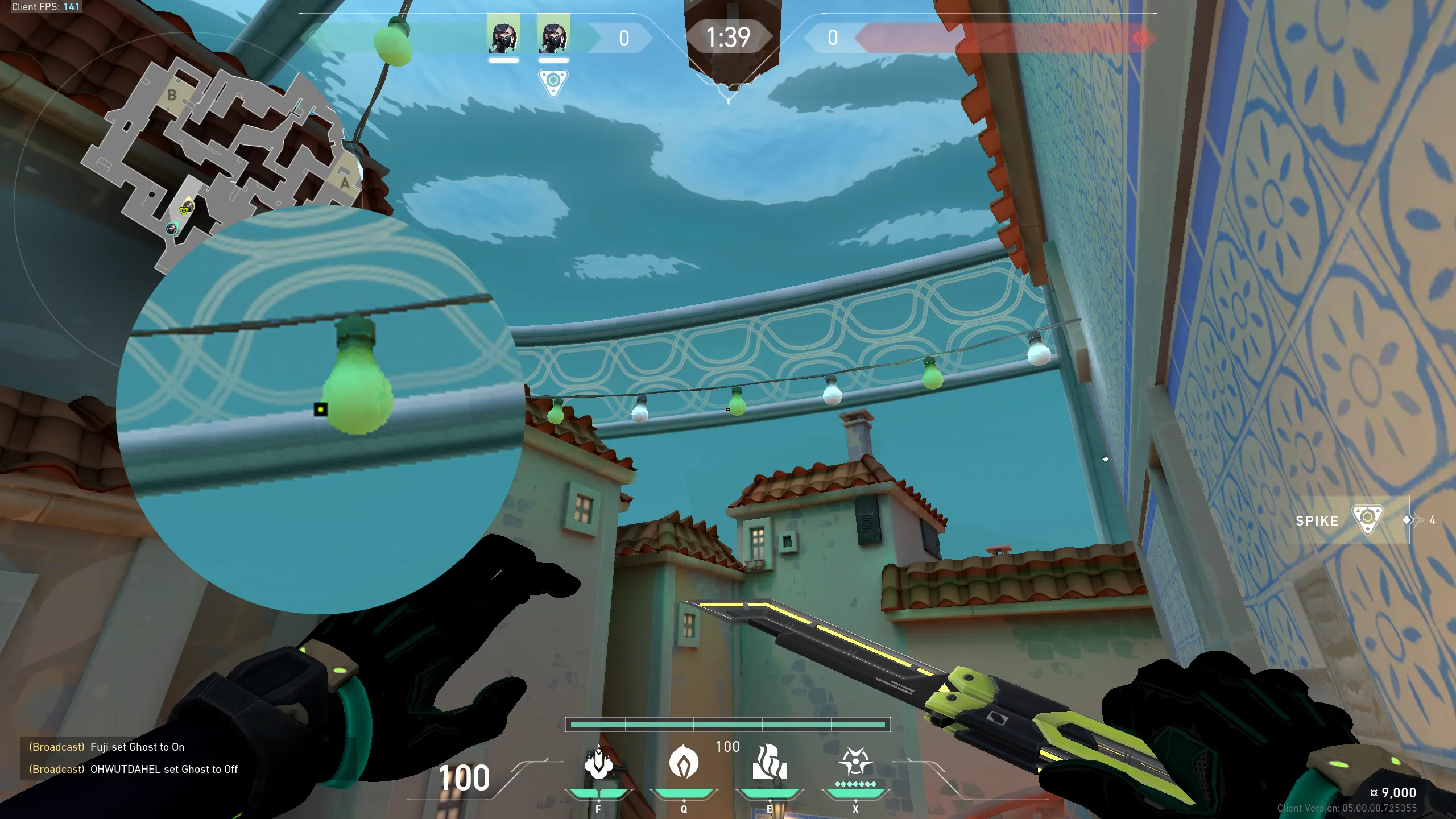 Viper Poison Cloud on Pearl Attack Site B — step 2 of 3: Aim — line up the shot