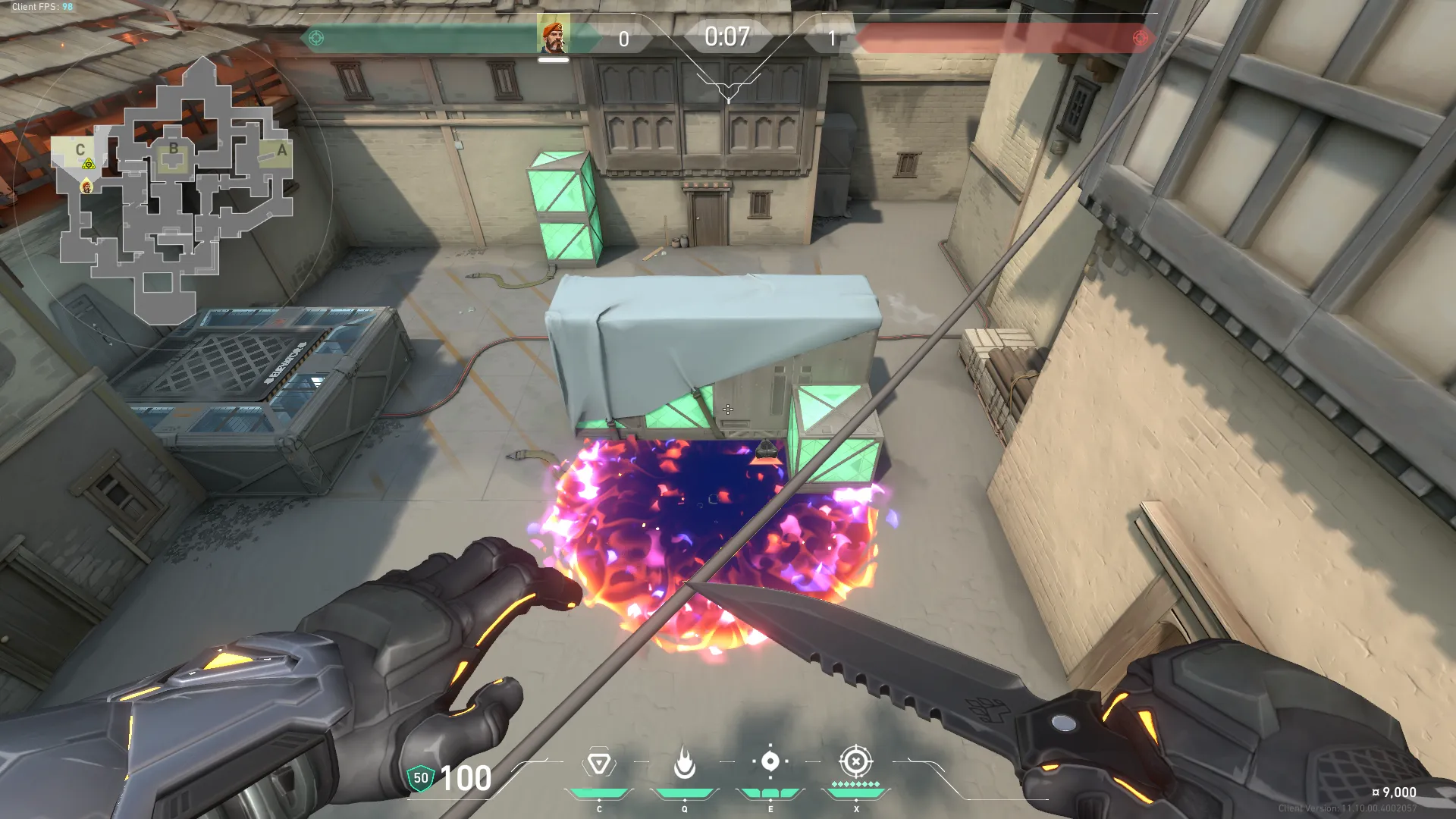 Brimstone Incendiary on Haven Attack Site C — step 3 of 3: Result