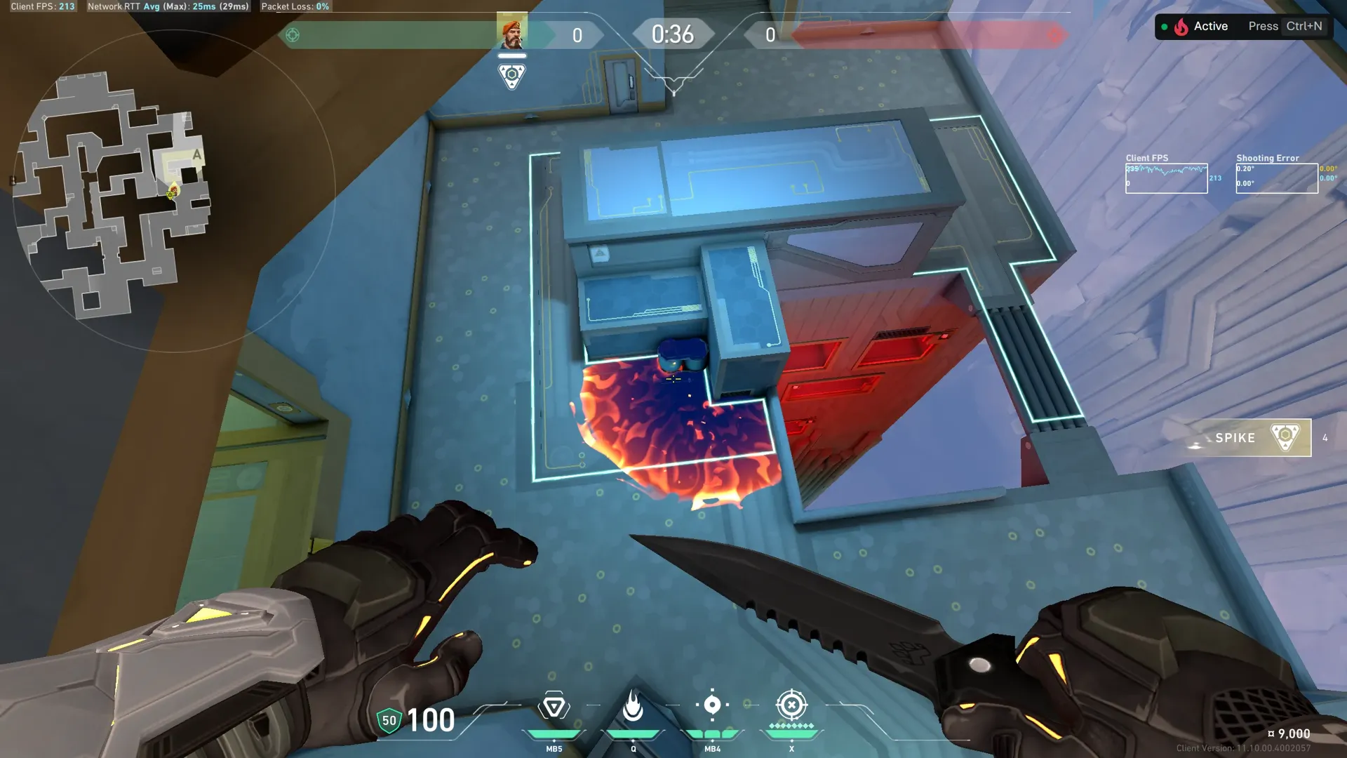 Brimstone Incendiary on Abyss Attack Site A — step 3 of 3: Result