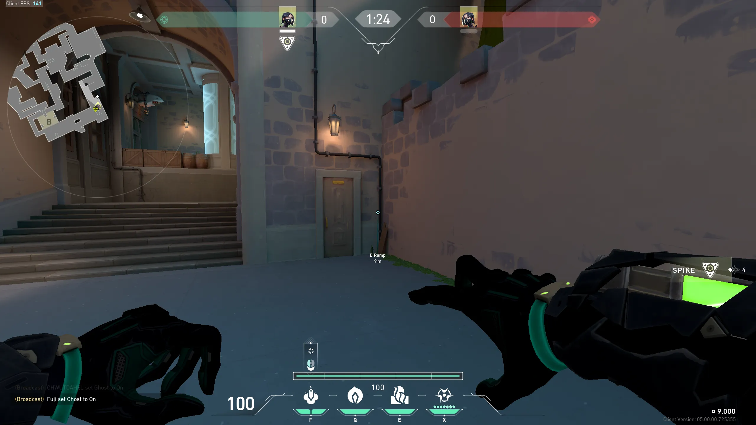 Viper Snake Bite on Pearl Attack Site B — step 1 of 3: Position — where to stand