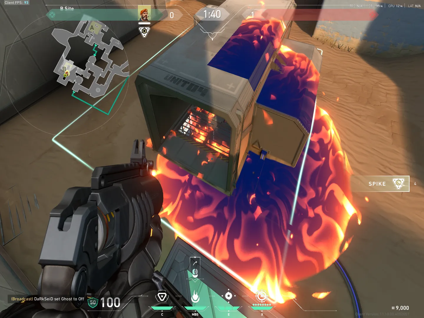 Brimstone Incendiary on Bind Attack Site B — step 3 of 3: Result