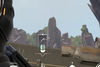 Brimstone Incendiary on Abyss Attack Site A — step 3 of 4: Aim — line up the shot