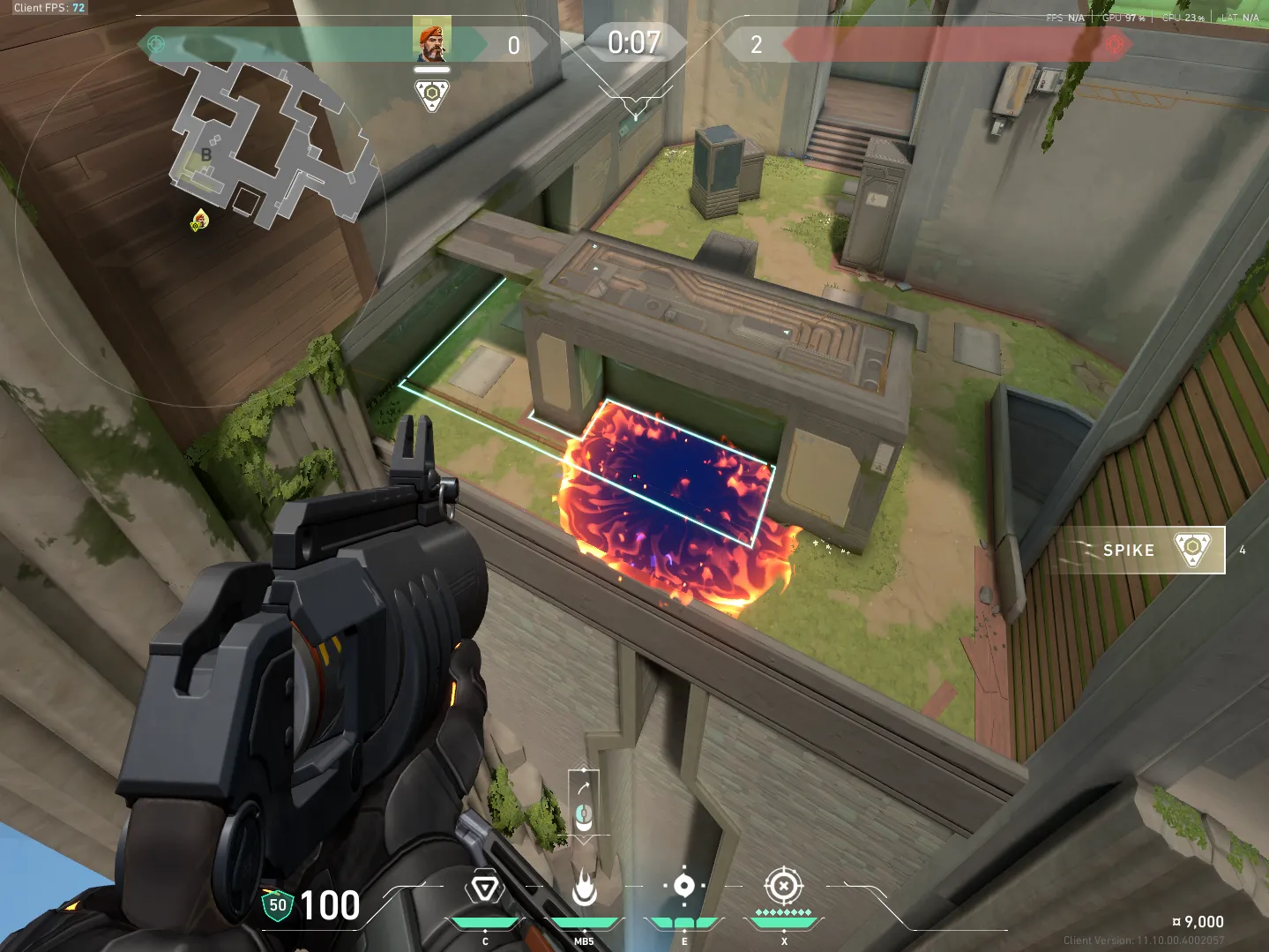 Brimstone Incendiary on Abyss Attack Site B — step 5 of 5: Result