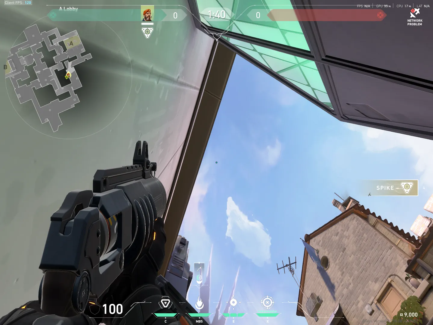 Brimstone Incendiary on Ascent Attack Site A — step 2 of 4: Aim — line up the shot