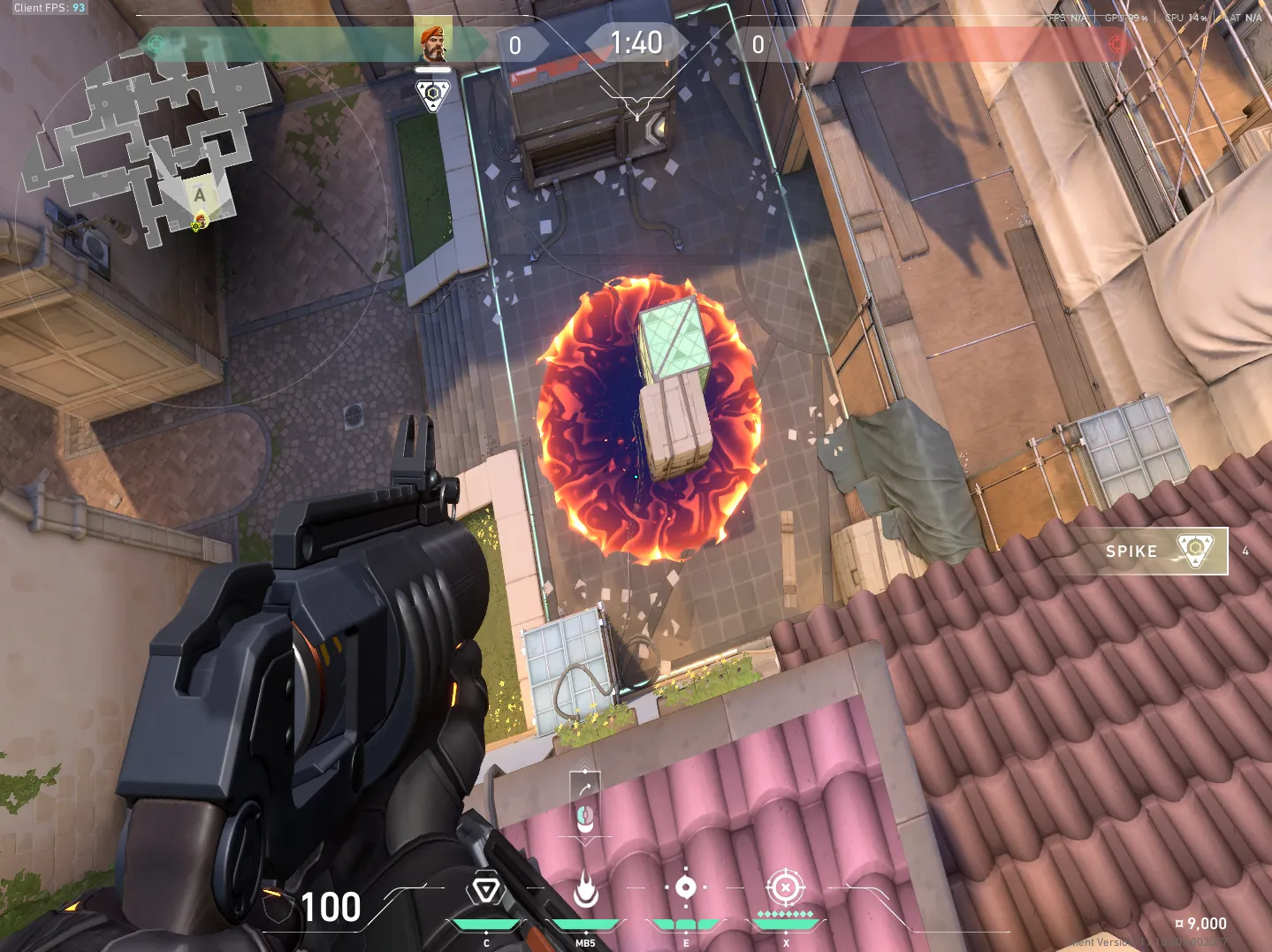 Brimstone Incendiary on Ascent Attack Site A — step 4 of 4: Result