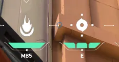 Brimstone Incendiary on Sunset Attack Site B — step 3 of 4: Aim — line up the shot