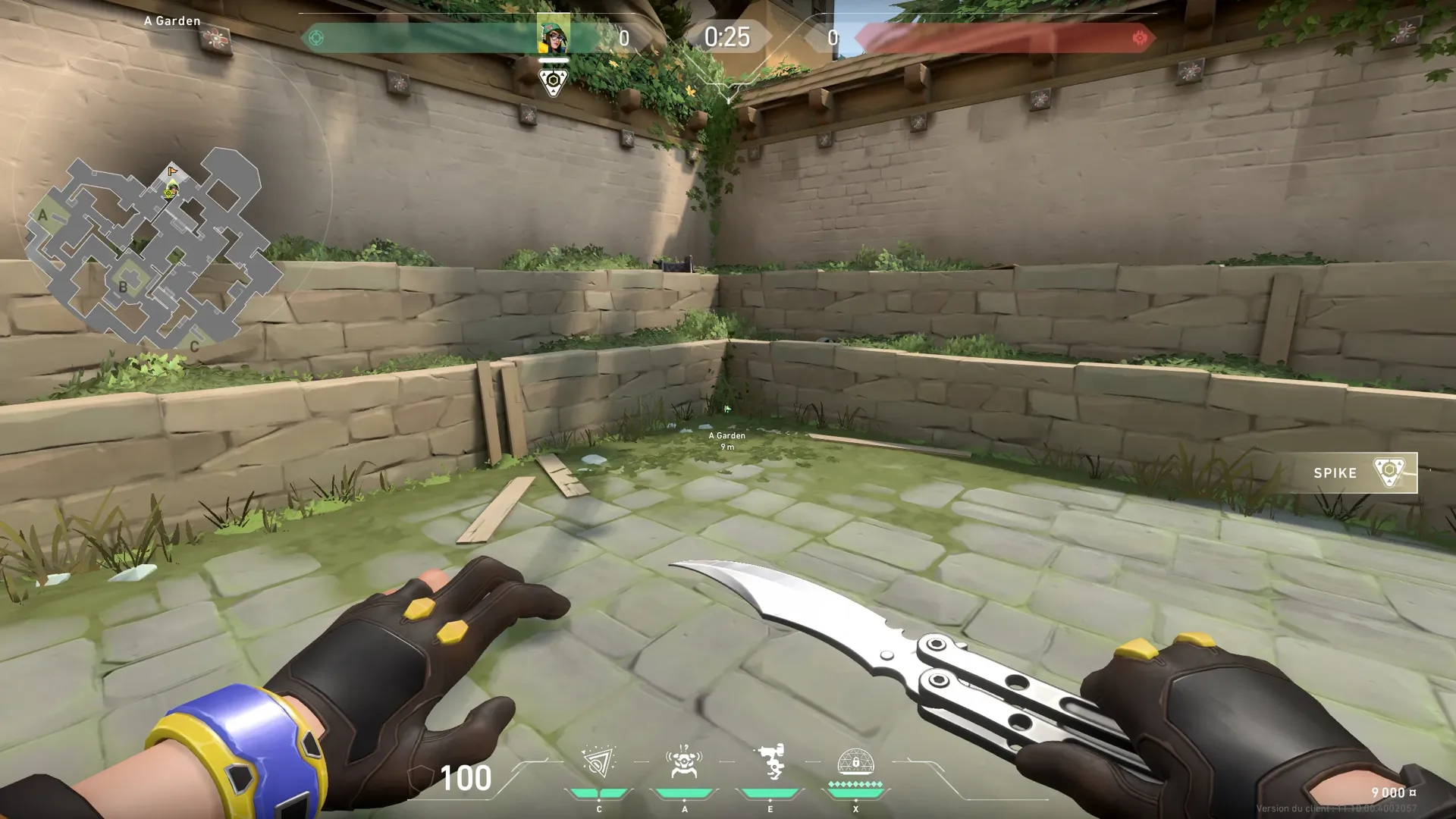 Killjoy Nanoswarm on Haven Defense Site A — step 1 of 3: Position — where to stand