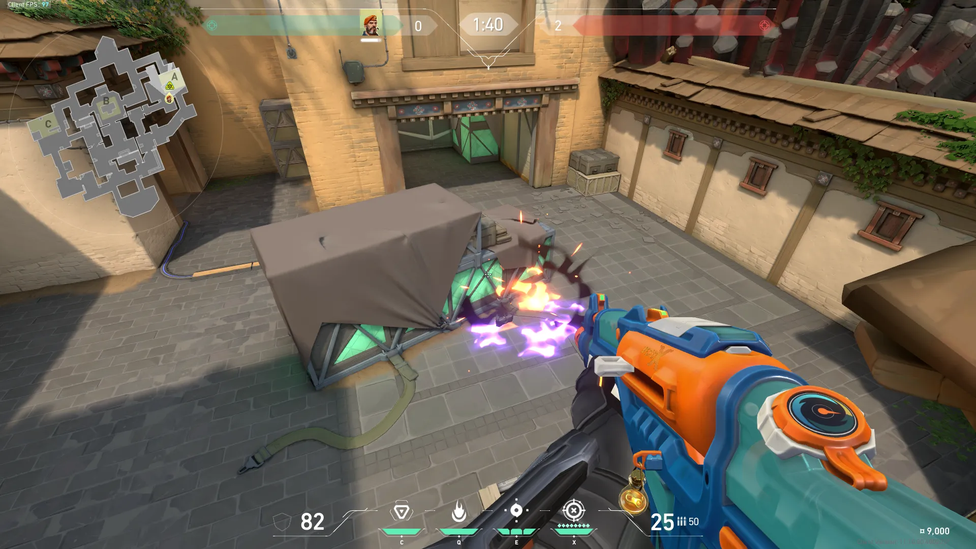 Brimstone Incendiary on Haven Attack Site A — step 3 of 3: Result