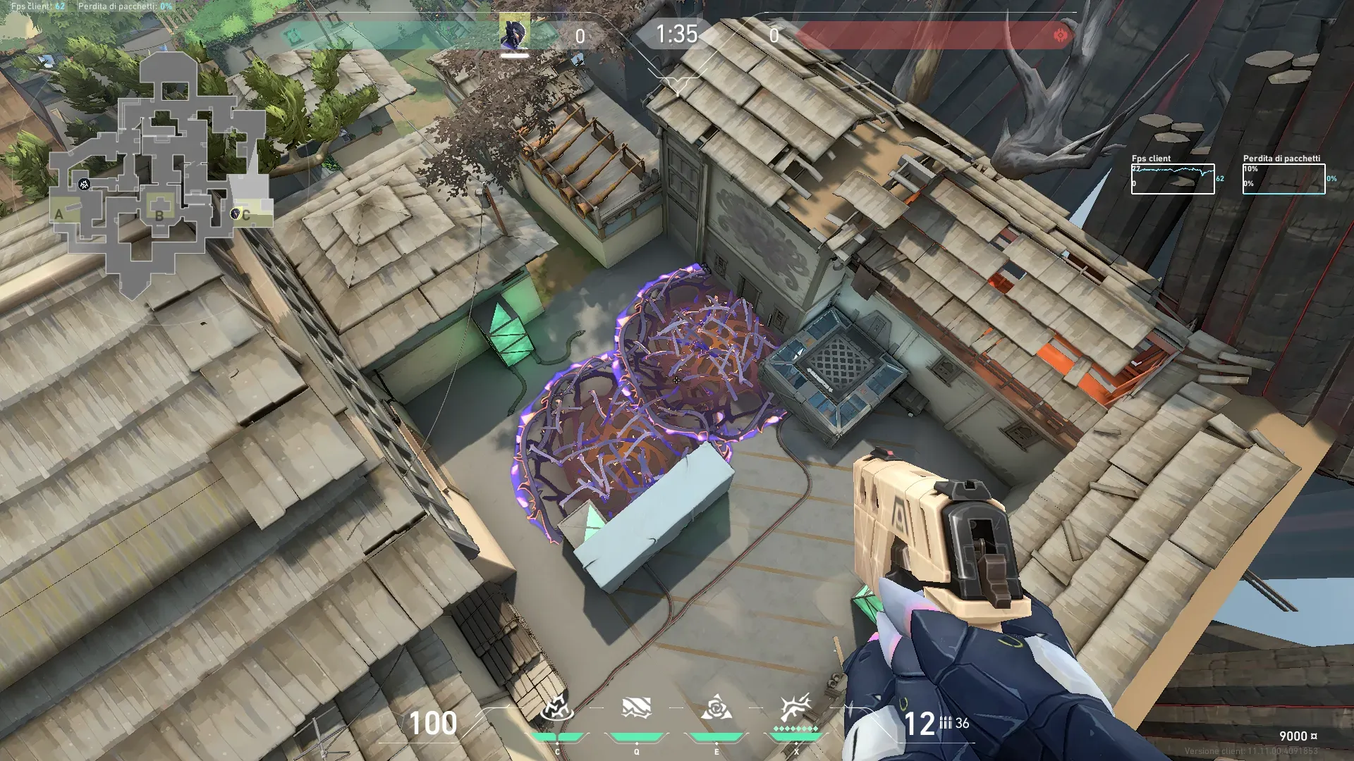 Vyse Razorvine on Haven Defense Site C — step 4 of 4: Result