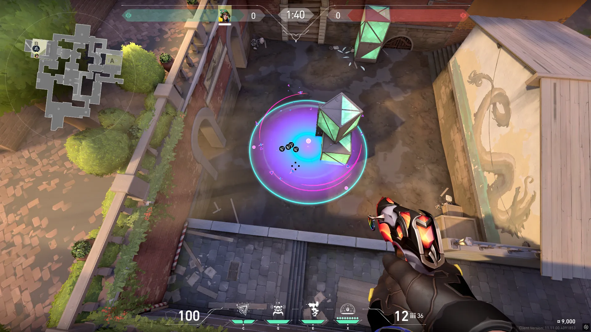 Killjoy Nanoswarm on Ascent Defense Site B — step 7 of 7: Result