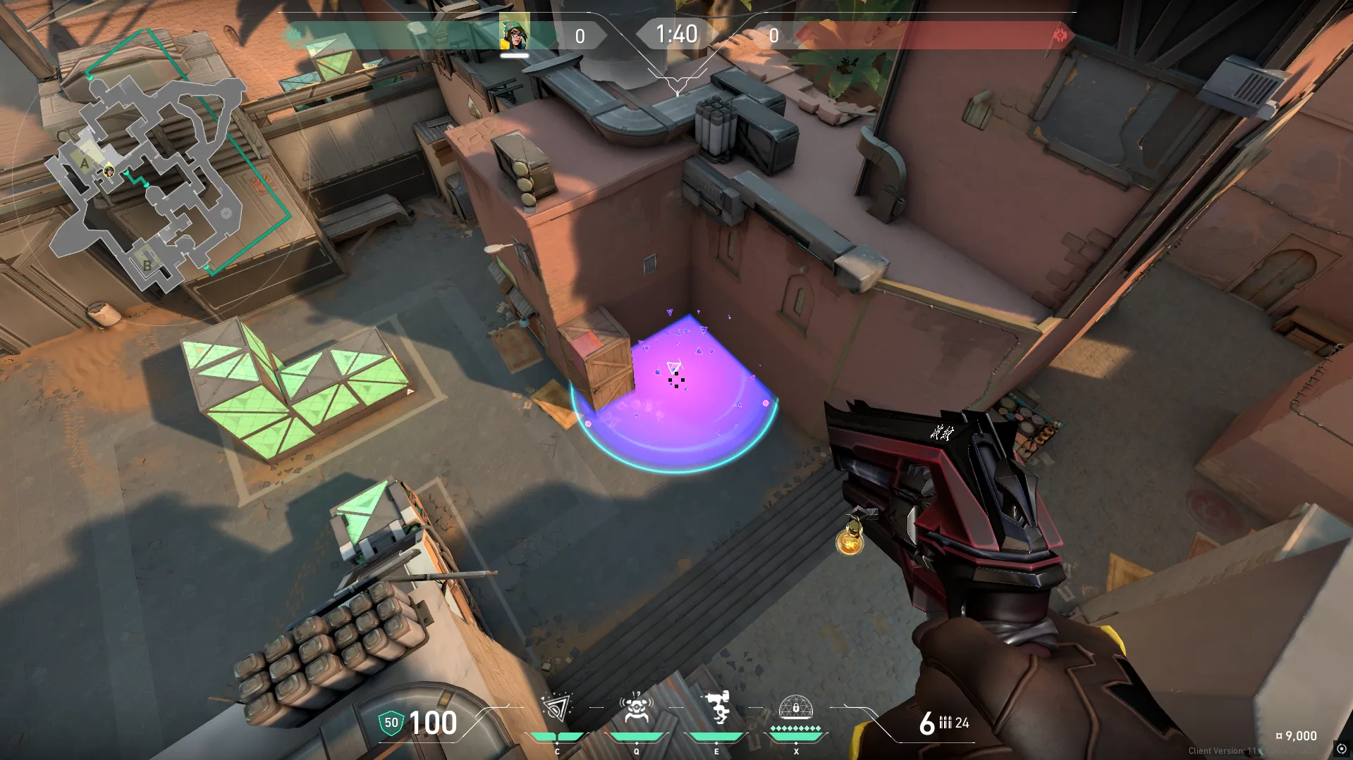 Killjoy Nanoswarm on Bind Defense Site A — step 3 of 3: Result