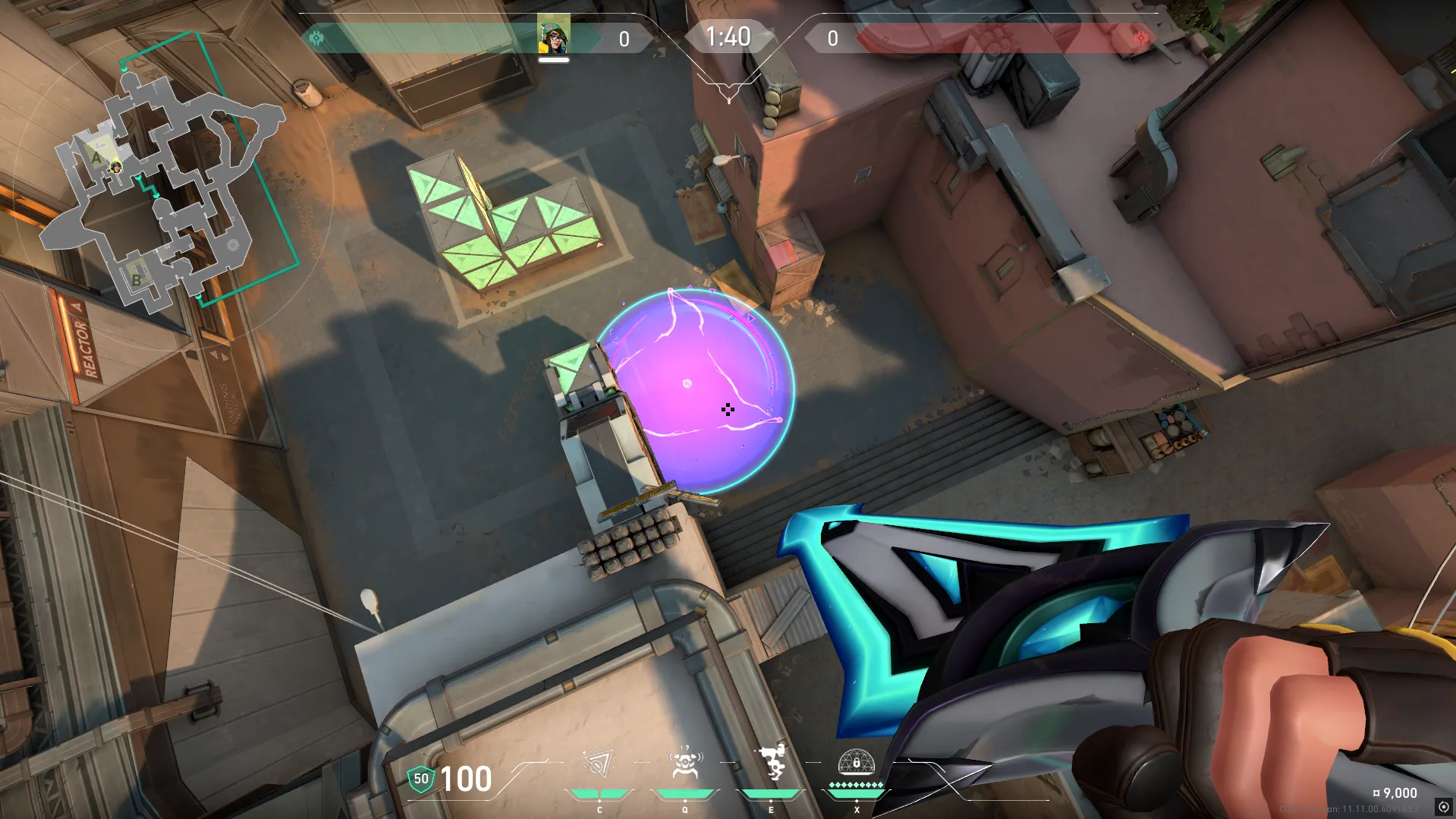 Killjoy Nanoswarm on Bind Defense Site A — step 3 of 3: Result