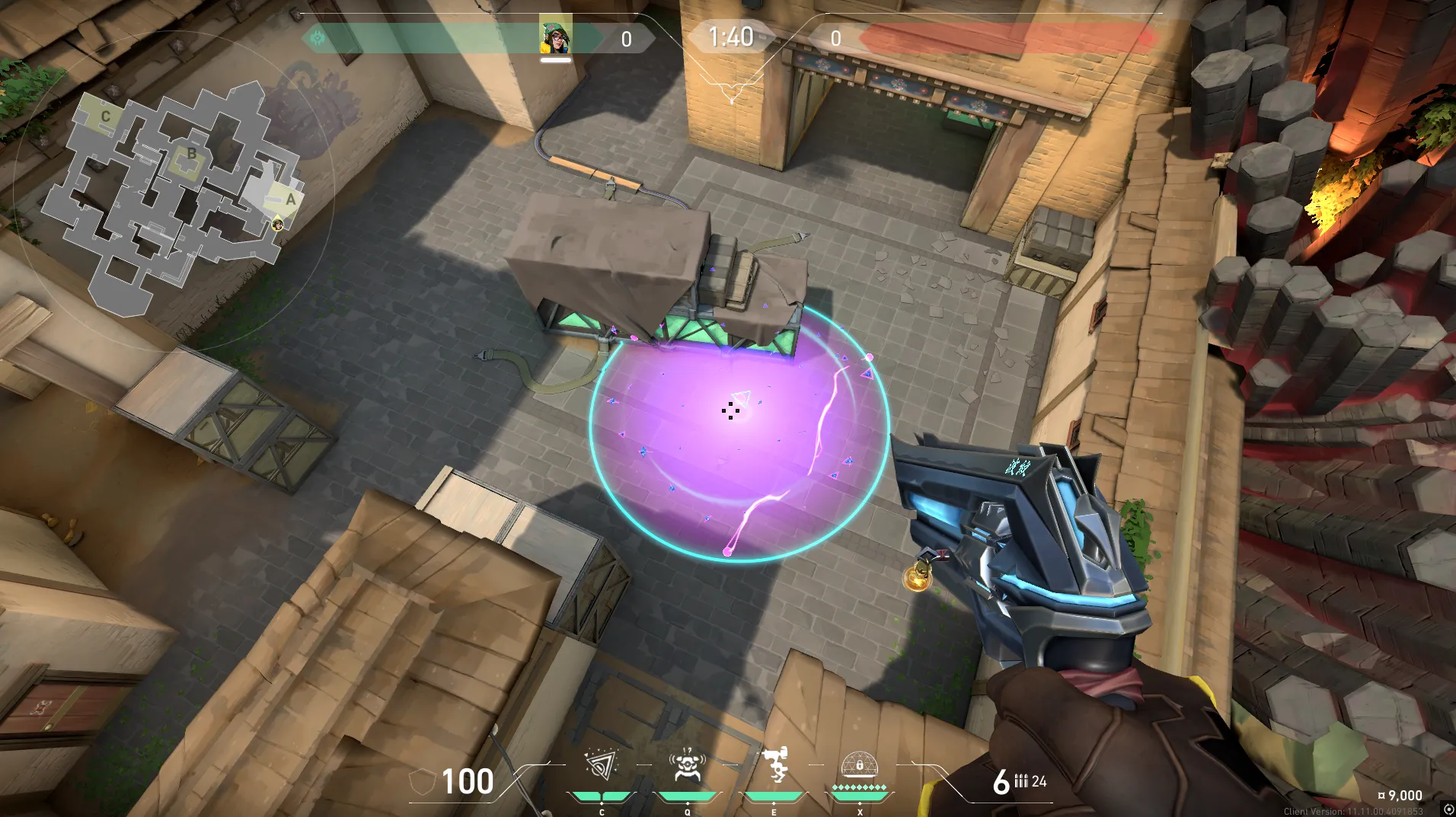 Killjoy Nanoswarm on Haven Attack Site A — step 3 of 3: Result