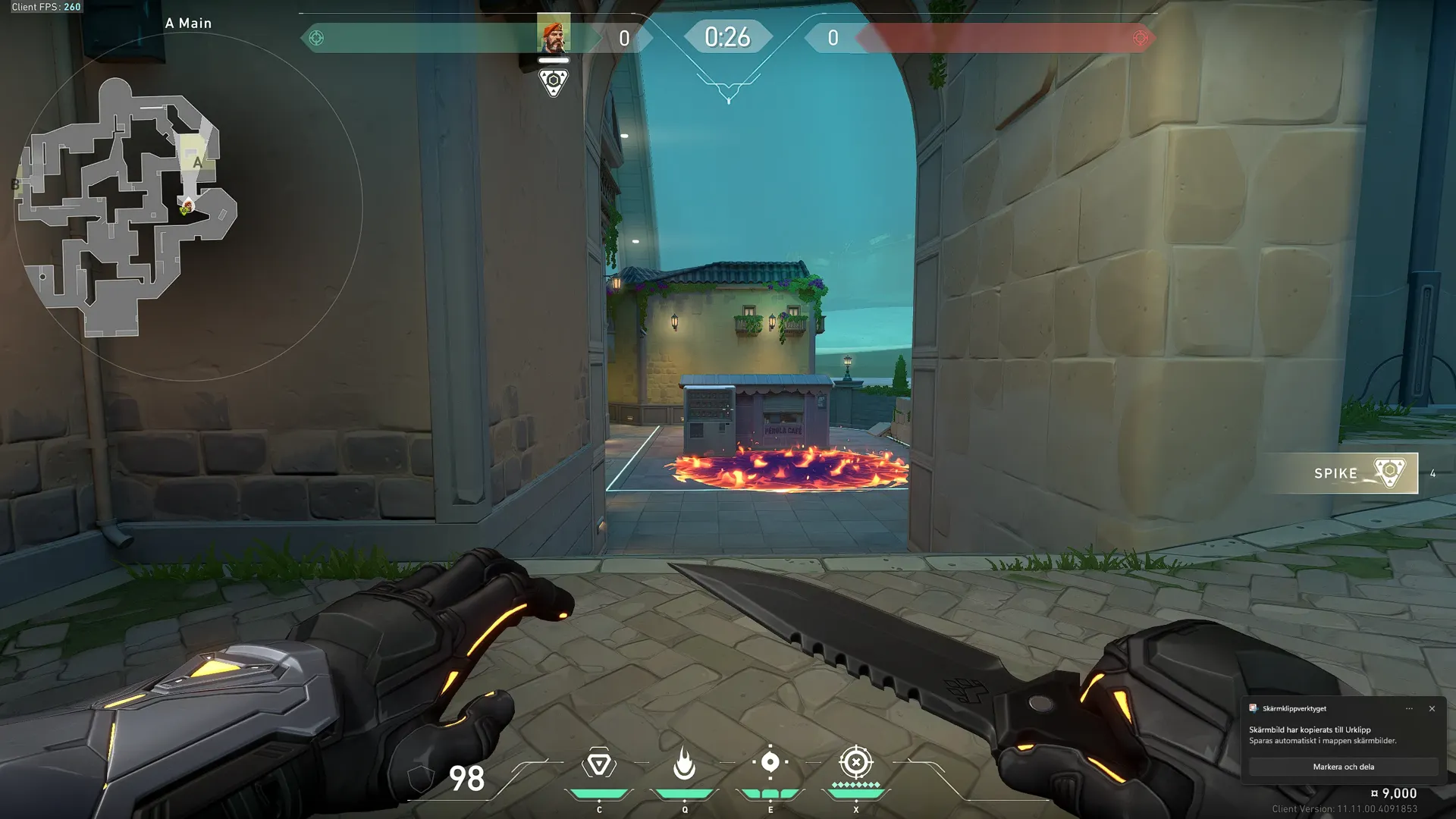 Brimstone Incendiary on Pearl Attack Site A — step 3 of 3: Result