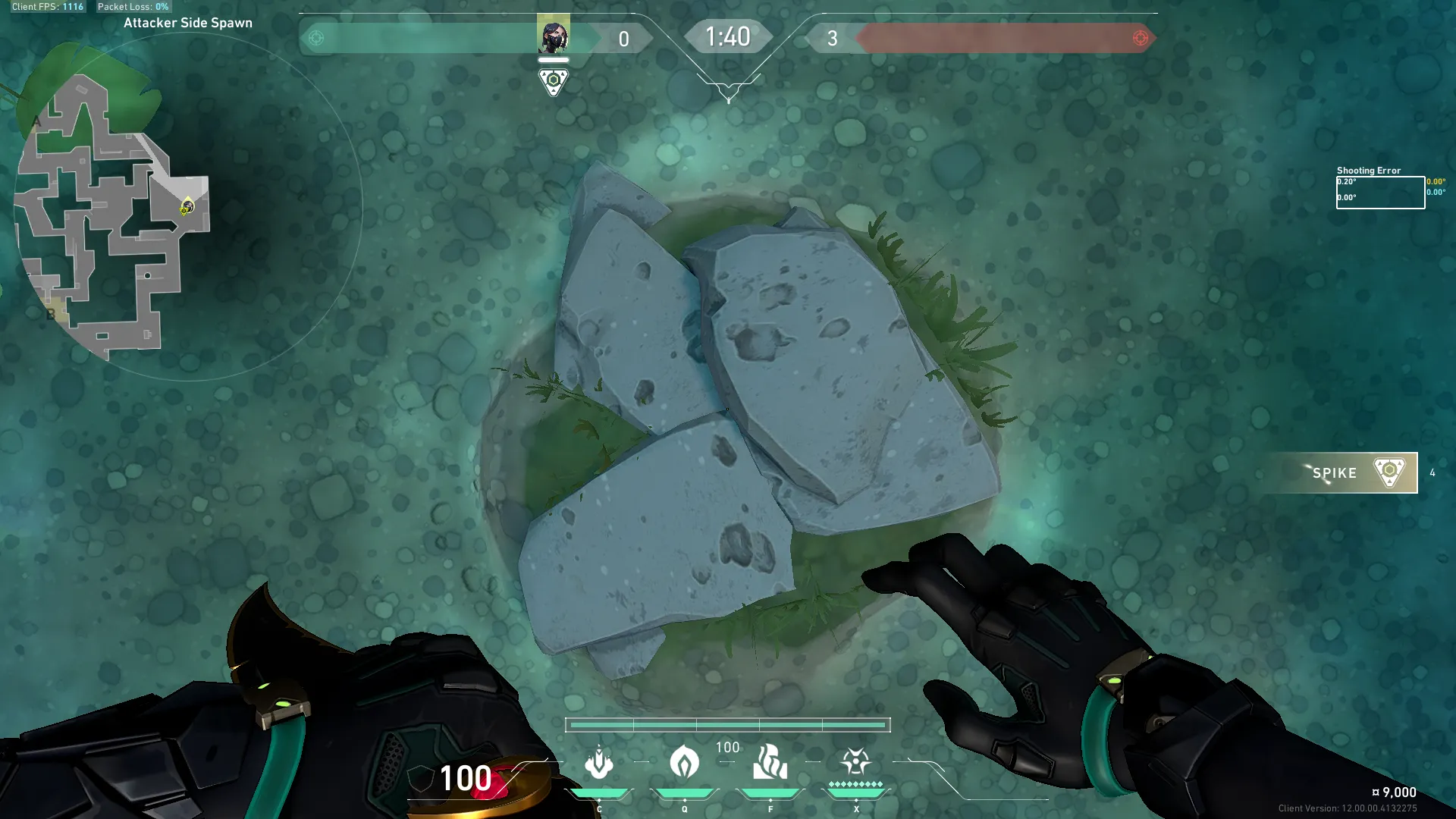 Viper Snake Bite on Pearl Attack Site A — step 1 of 2: Position — where to stand