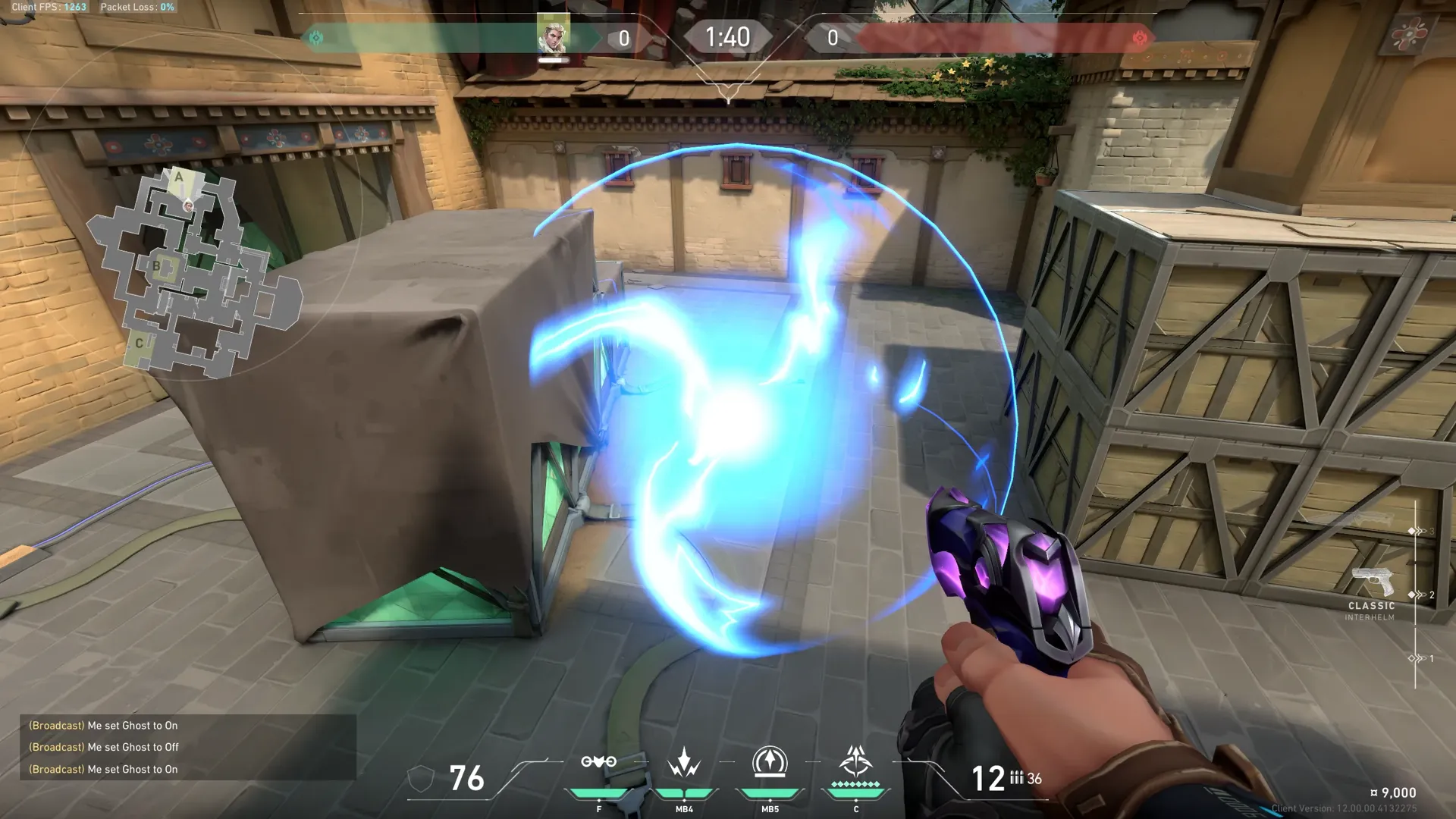 Sova Shock Bolt on Haven Defense Site A — step 4 of 4: Result