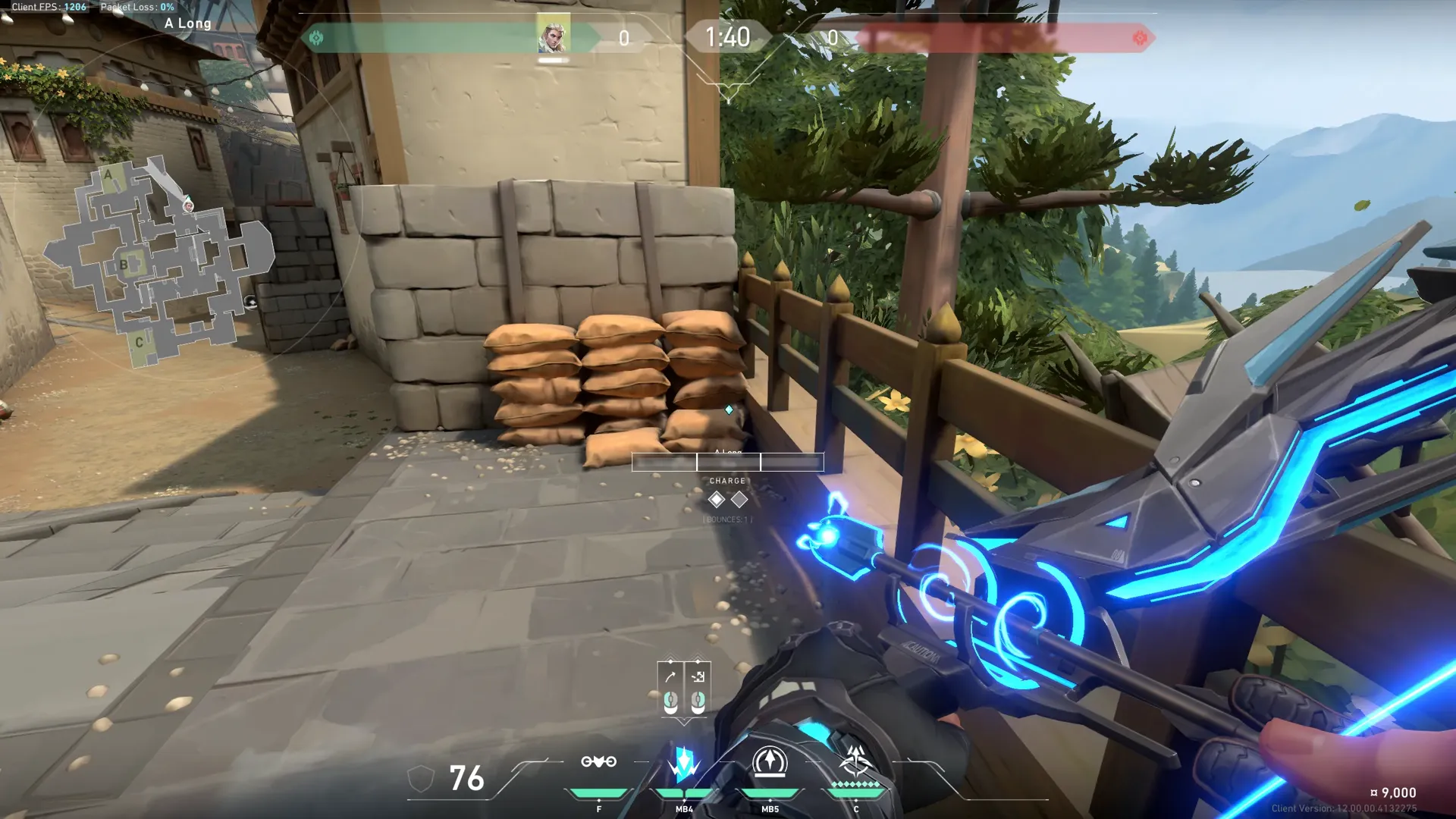 A Long to A Back Site Double Shock Dart — Sova lineup on Haven
