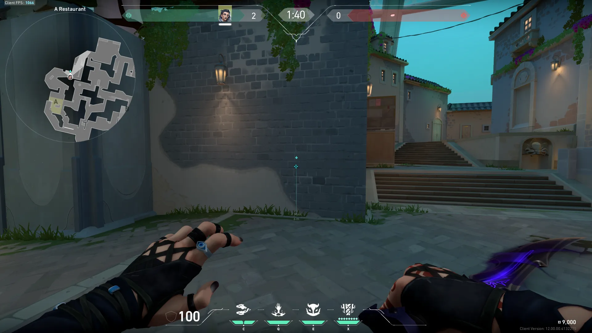 Fade Haunt on Pearl Attack Site A — step 1 of 3: Position — where to stand