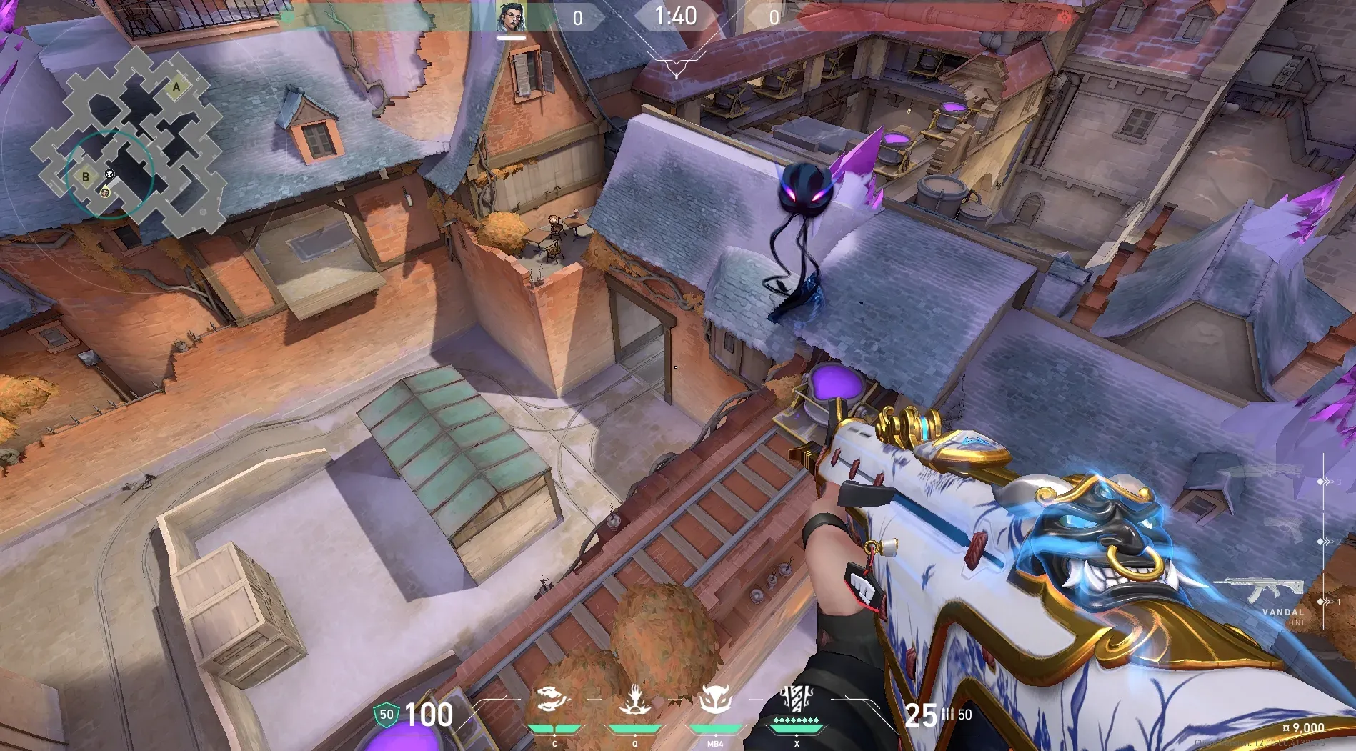 Fade Haunt on Corrode Attack Site B — step 5 of 5: Result