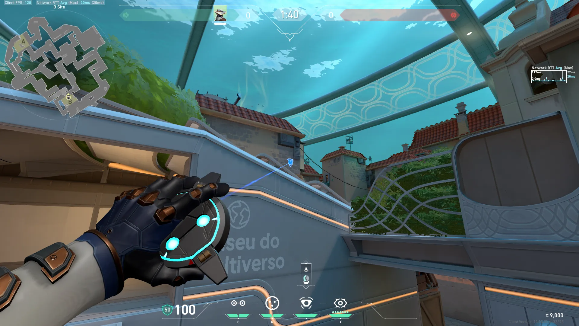 Cypher Spycam on Pearl Defense Site B — step 3 of 5: Aim — line up the shot