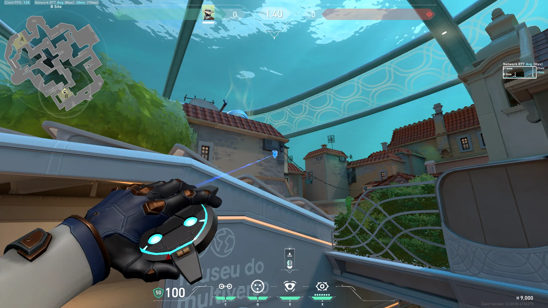 Cypher Spycam on Pearl Defense Site B — step 4 of 5: Aim — line up the shot