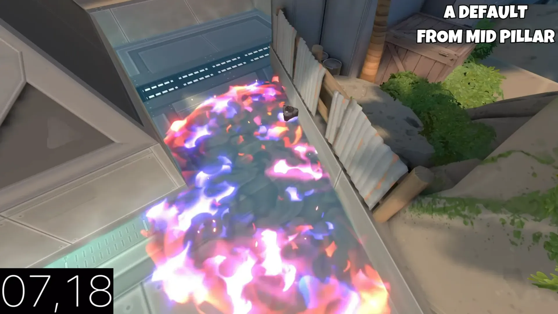 Brimstone Incendiary on Breeze Attack Site A — step 3 of 3: Result