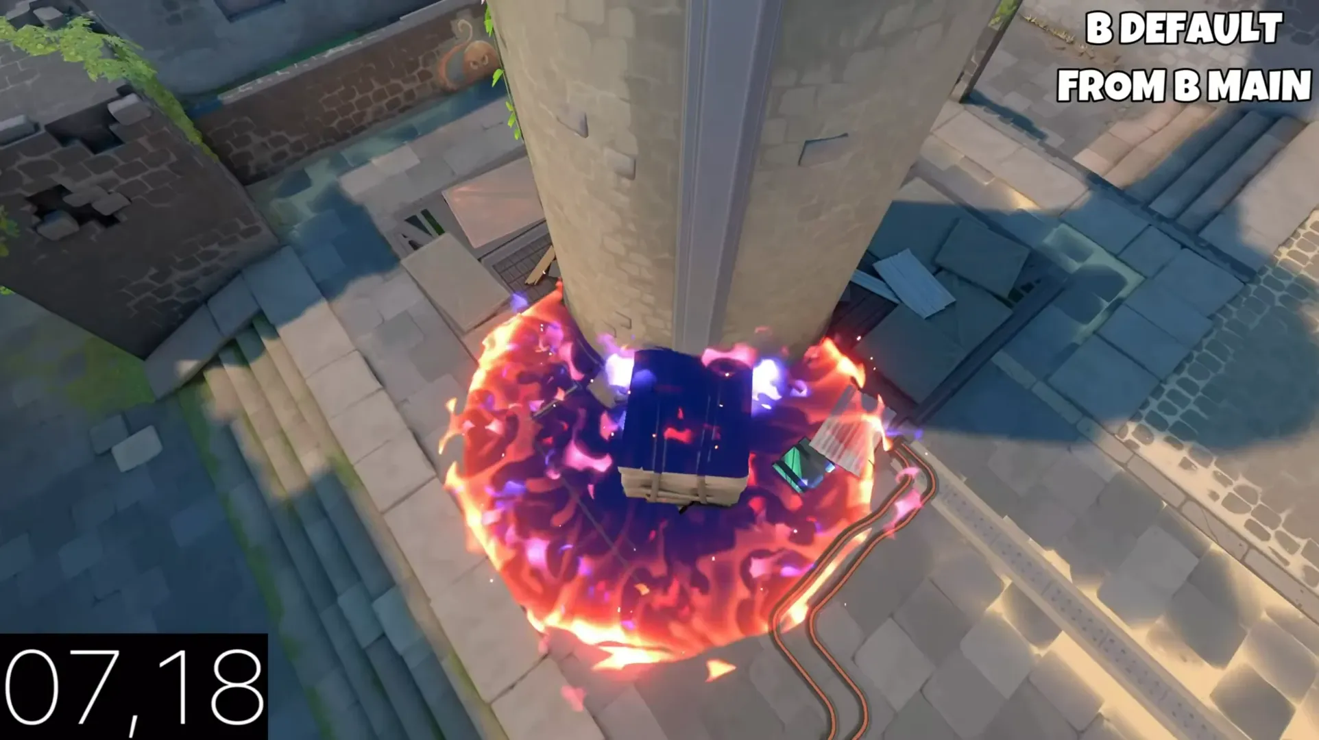 Brimstone Incendiary on Breeze Attack Site B — step 3 of 3: Result