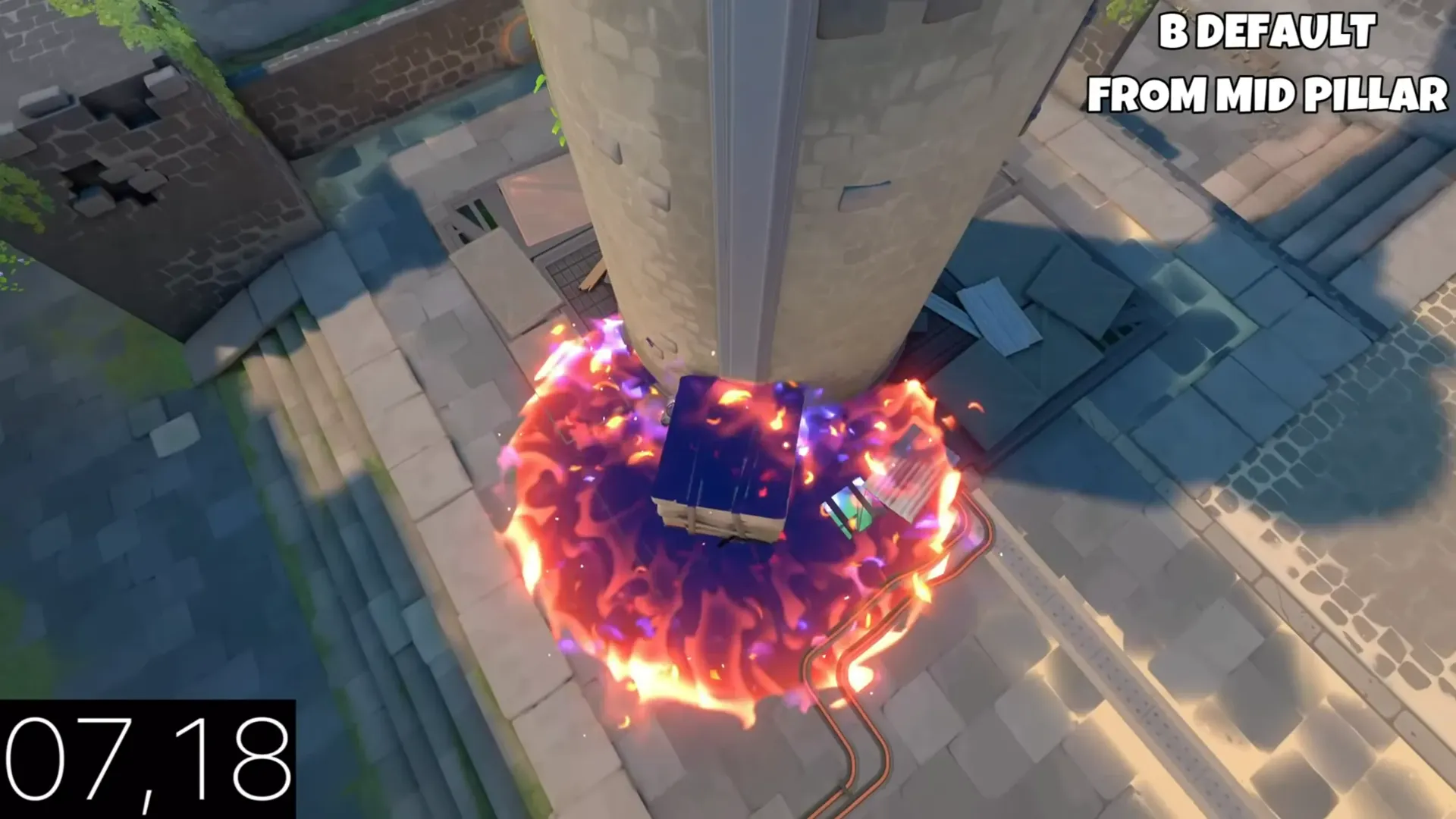 Brimstone Incendiary on Breeze Attack Site B — step 3 of 3: Result