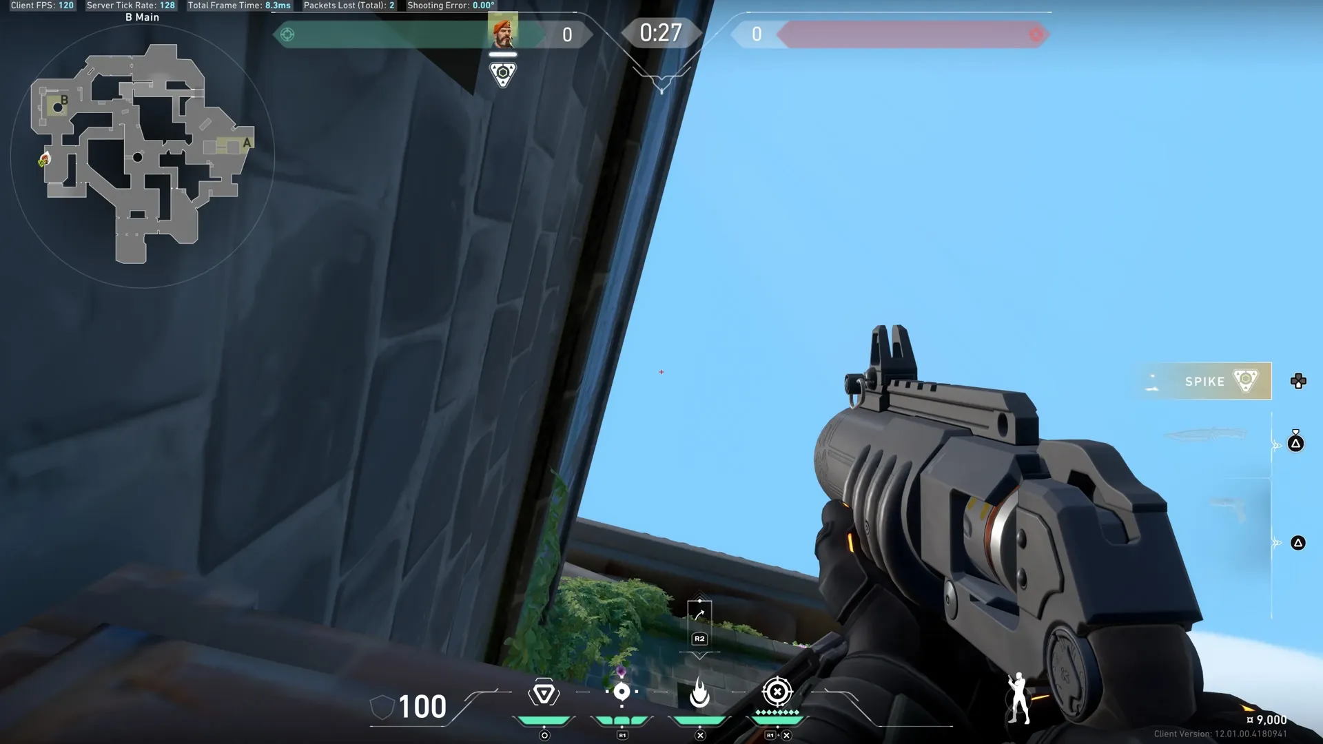 Brimstone Incendiary on Breeze Attack Site B — step 2 of 3: Aim — line up the shot
