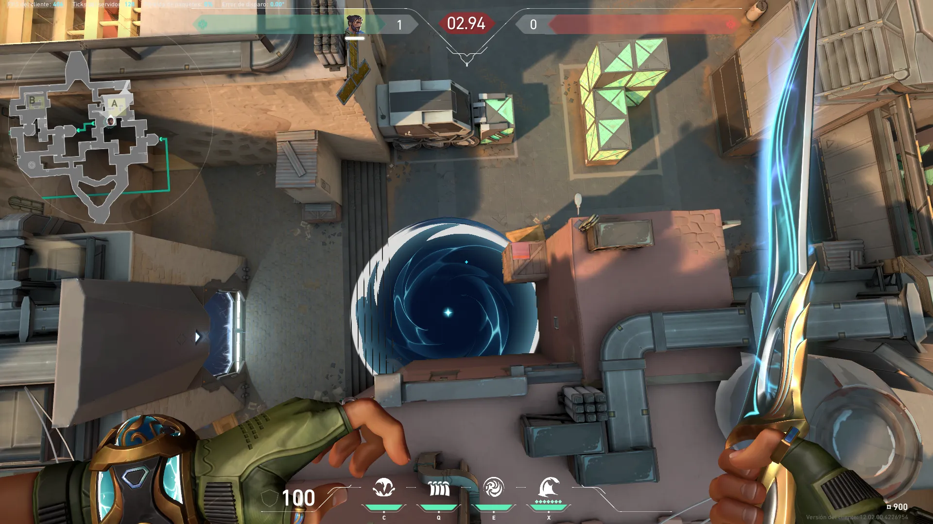 Harbor Storm Surge on Bind Attack Site A — step 4 of 4: Result