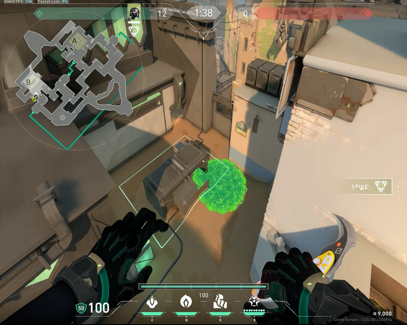 Viper Snake Bite on Bind Attack Site B — step 3 of 3: Result