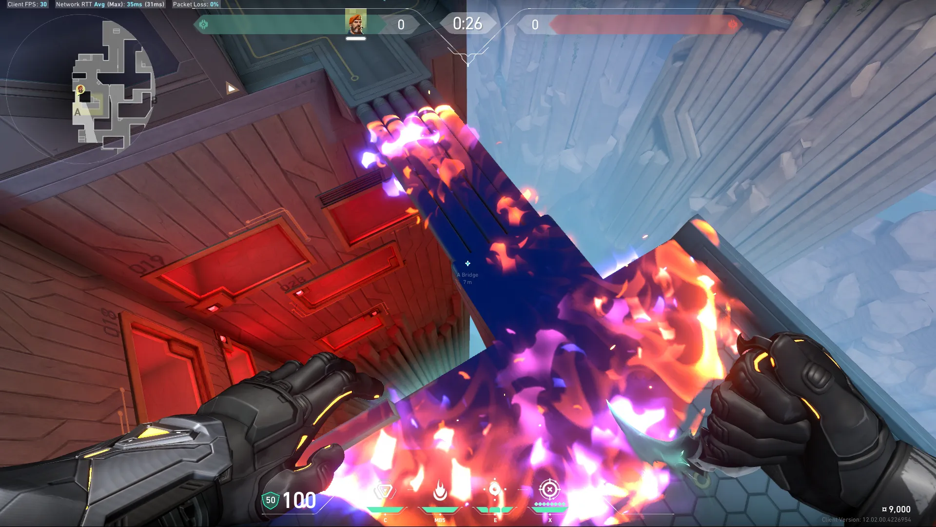 Brimstone Incendiary on Abyss Attack Site A — step 3 of 3: Result