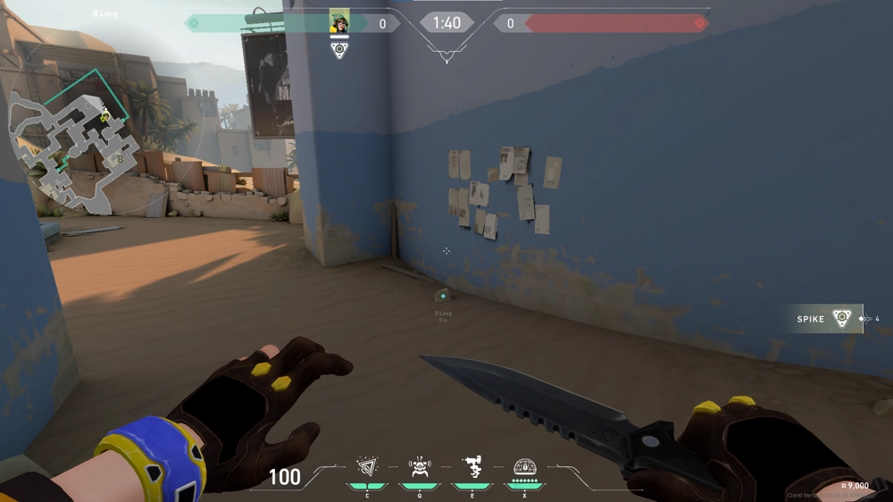 Killjoy Nanoswarm on Bind Attack Site B — step 1 of 4: Position — where to stand
