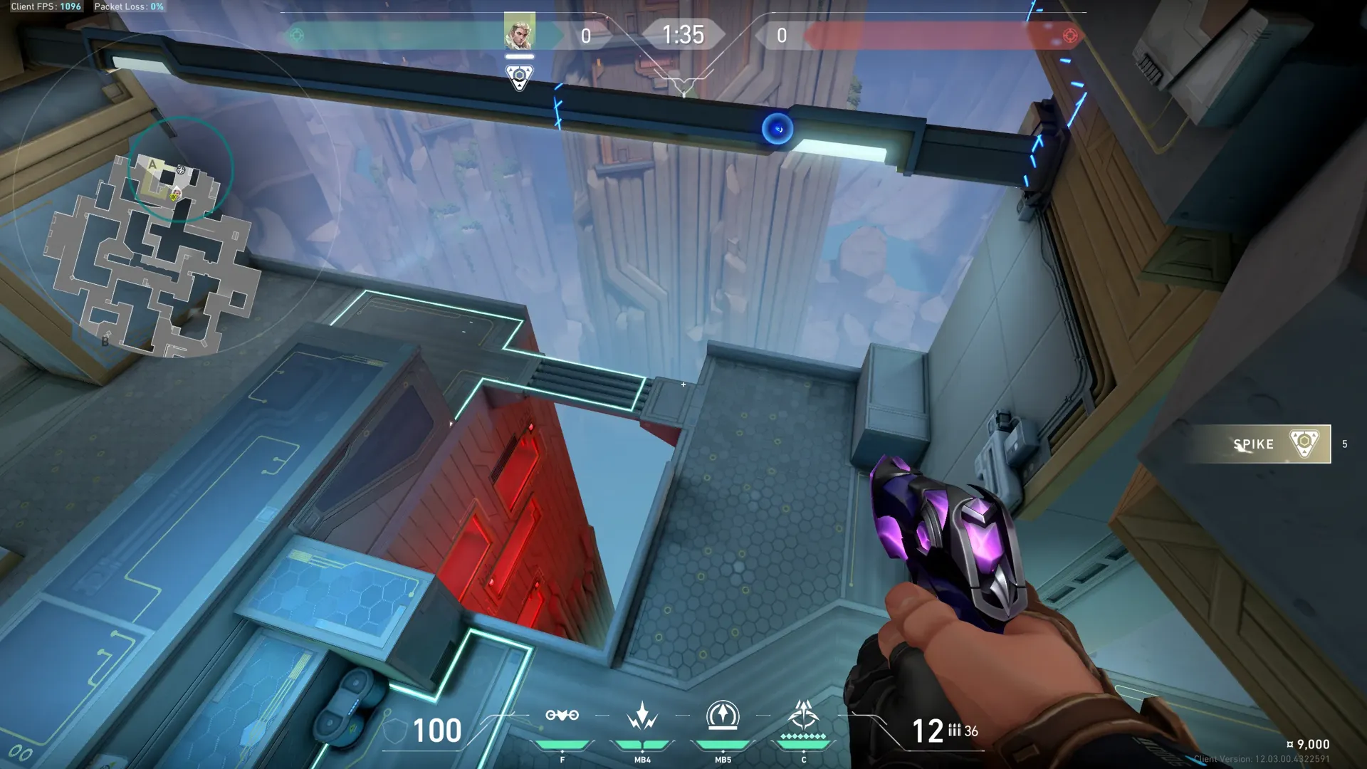 Sova Recon Bolt on Abyss Attack Site A — step 3 of 3: Result