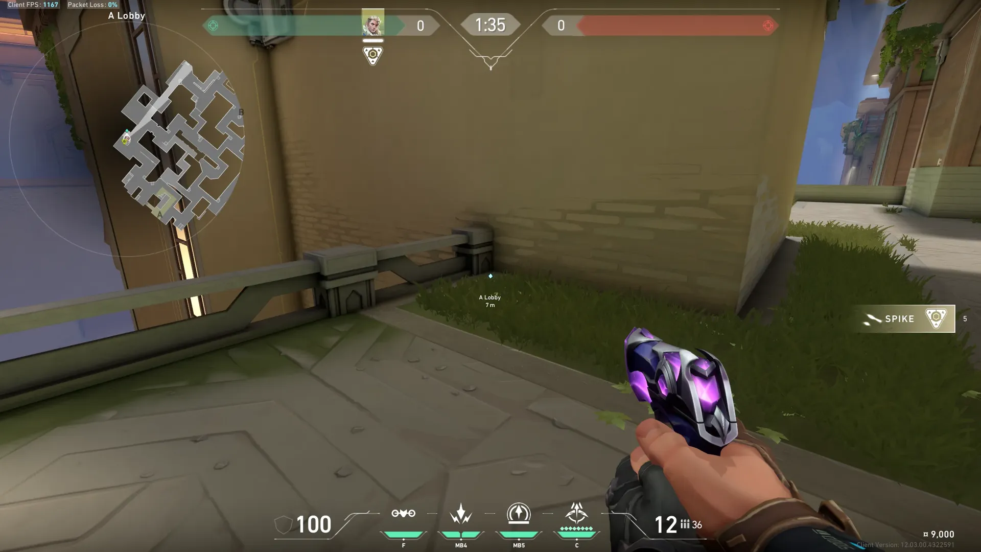 From A Lobby to A Site Recon — Sova lineup on Abyss