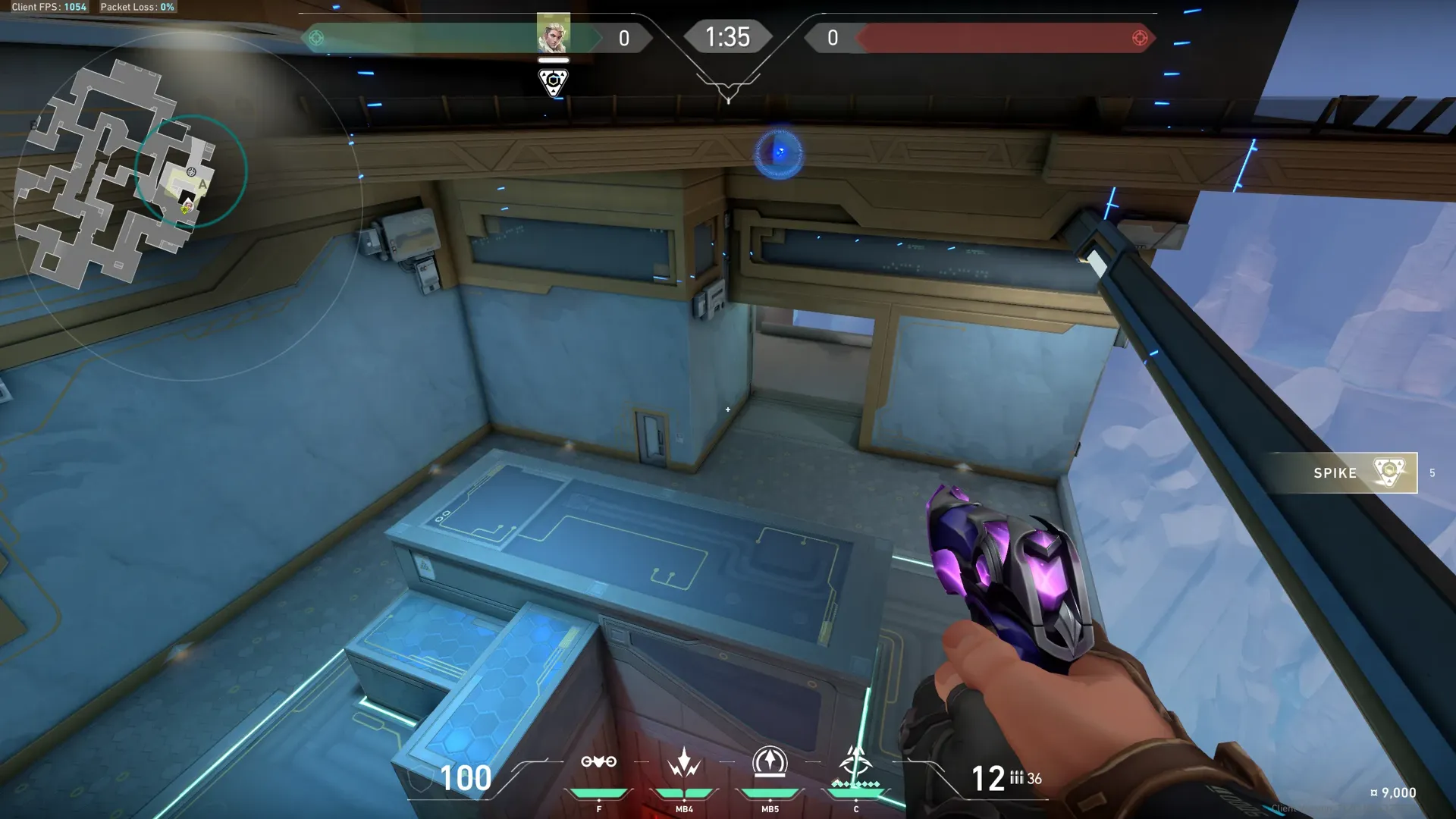 Sova Recon Bolt on Abyss Attack Site A — step 3 of 3: Result