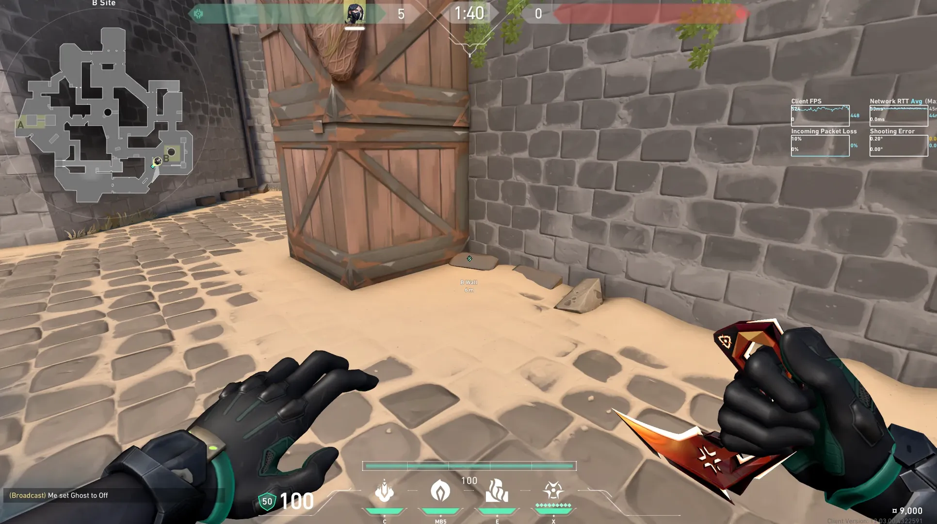 Viper Snake Bite on Breeze Defense Site B — step 1 of 4: Position — where to stand