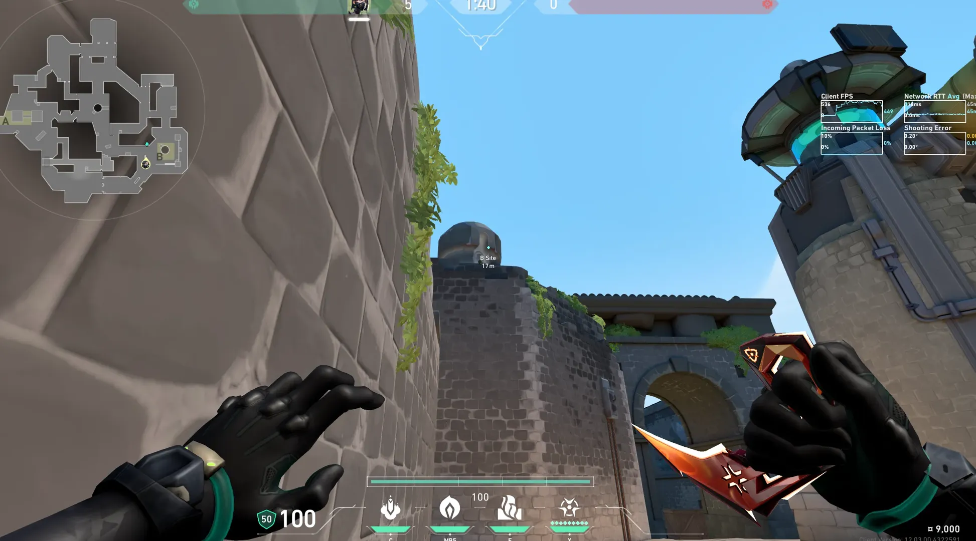 Viper Snake Bite on Breeze Defense Site B — step 2 of 4: Aim — line up the shot