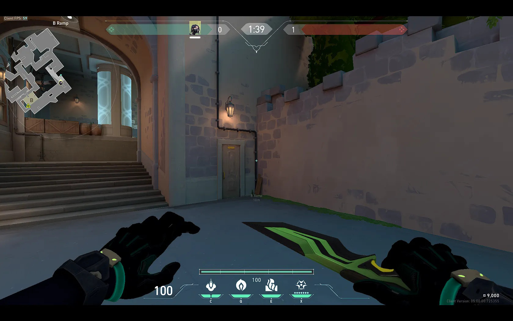 Viper Snake Bite on Pearl Attack Site B — step 1 of 3: Position — where to stand