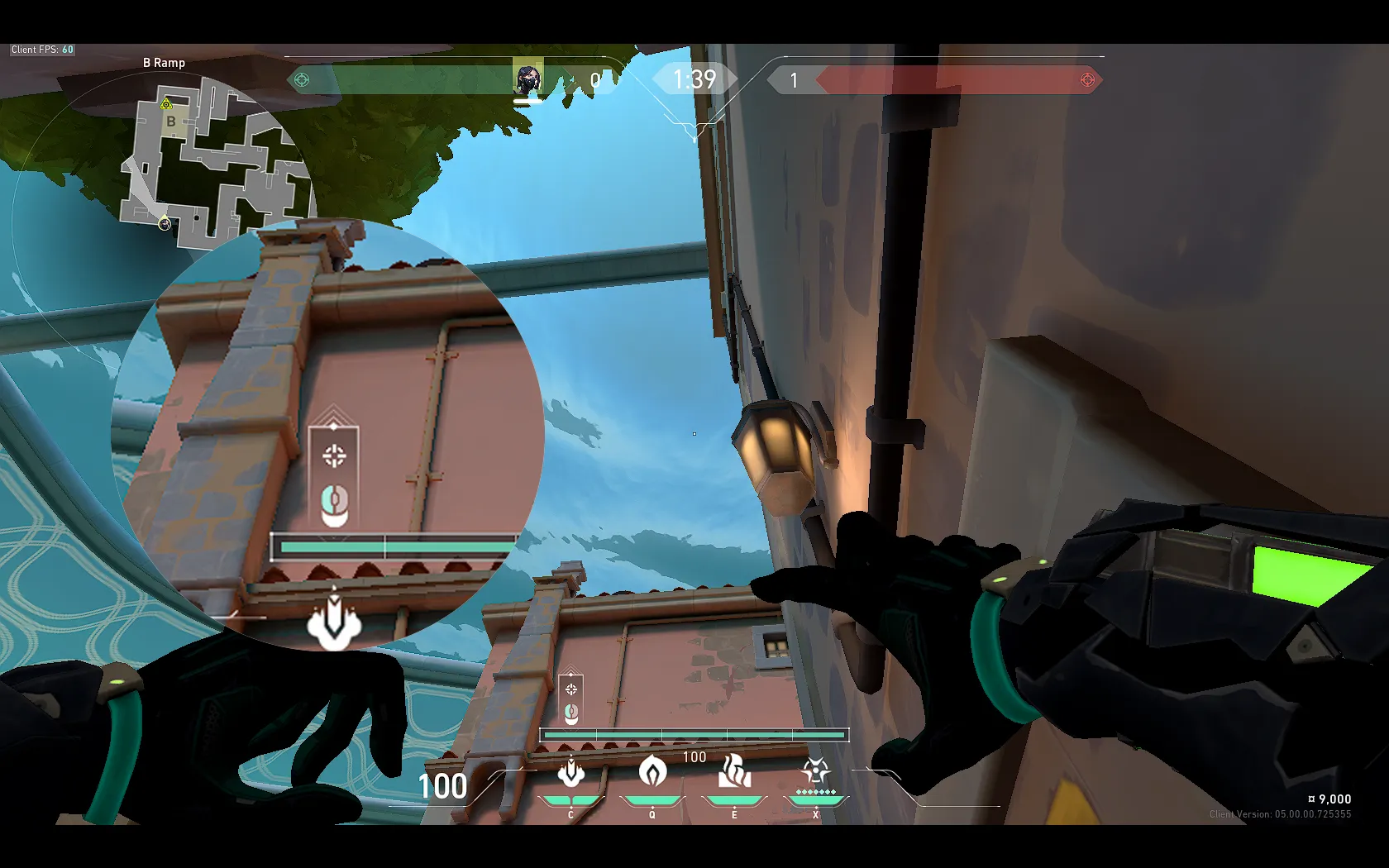 Viper Snake Bite on Pearl Attack Site B — step 2 of 3: Aim — line up the shot