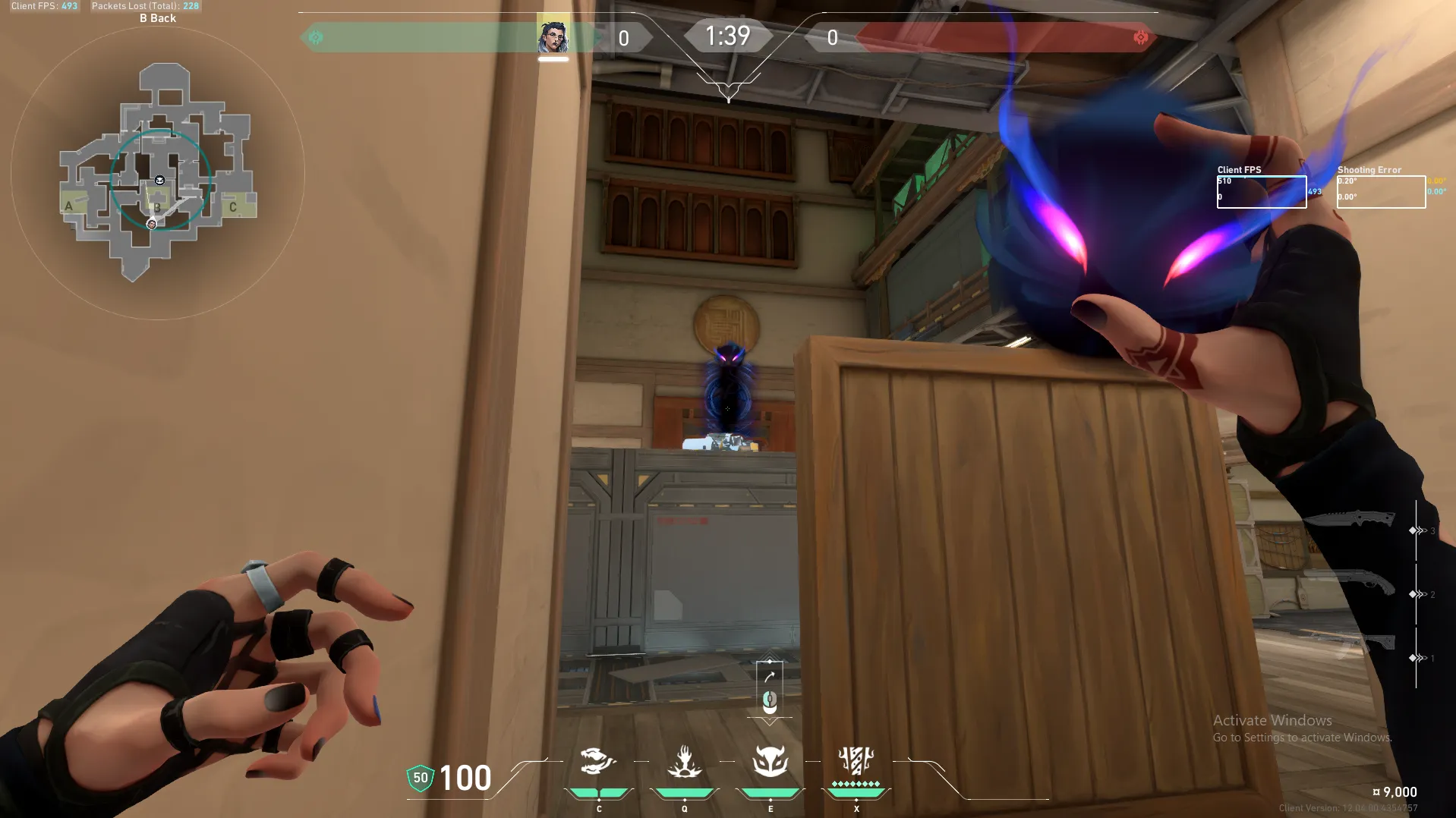 Fade Haunt on Haven Defense Site B — step 4 of 4: Result