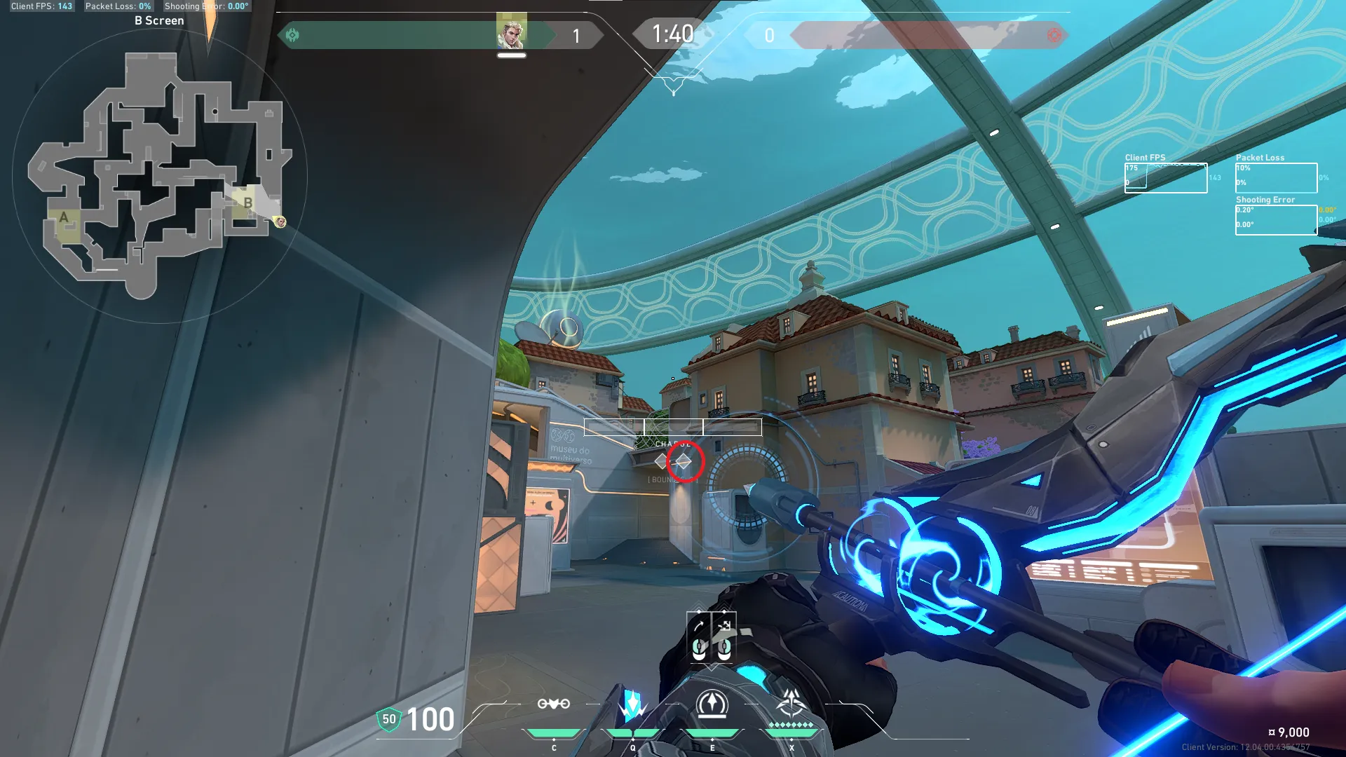 Sova Recon Bolt on Pearl Defense Site A — step 2 of 4: Aim — line up the shot