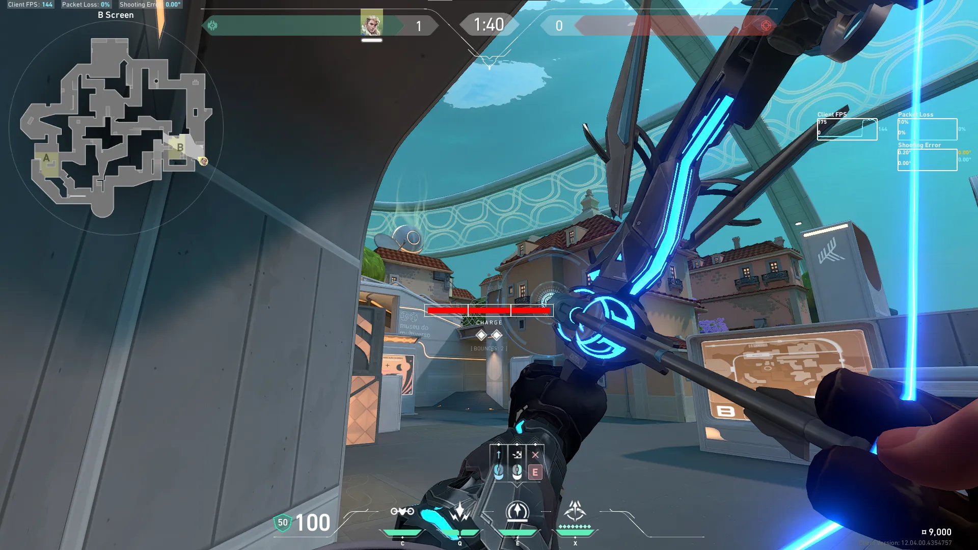 Sova Recon Bolt on Pearl Defense Site A — step 3 of 4: Aim — line up the shot