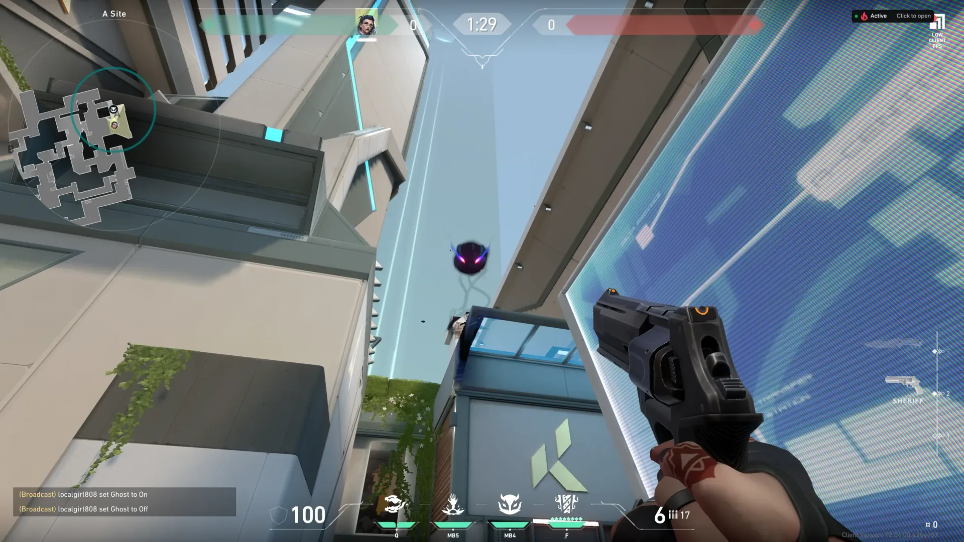 Fade Haunt on Split Attack Site A — step 4 of 4: Result