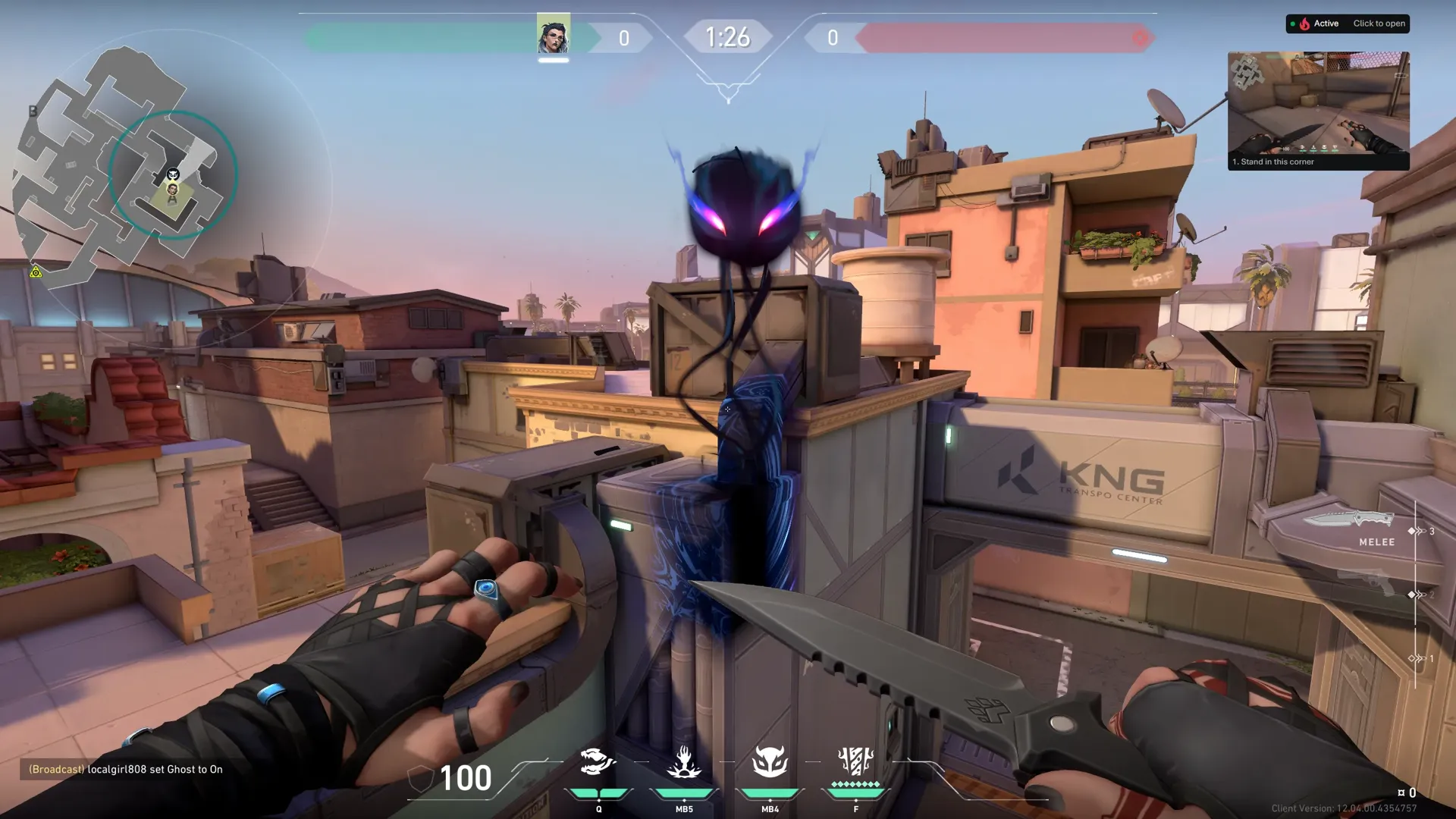 Fade Haunt on Sunset Defense Site A — step 3 of 3: Result