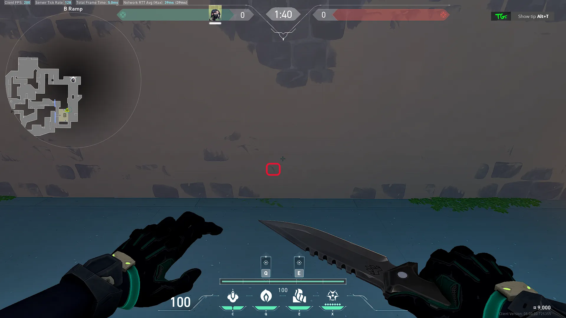 Viper Snake Bite on Pearl Attack Site B — step 1 of 3: Position — where to stand