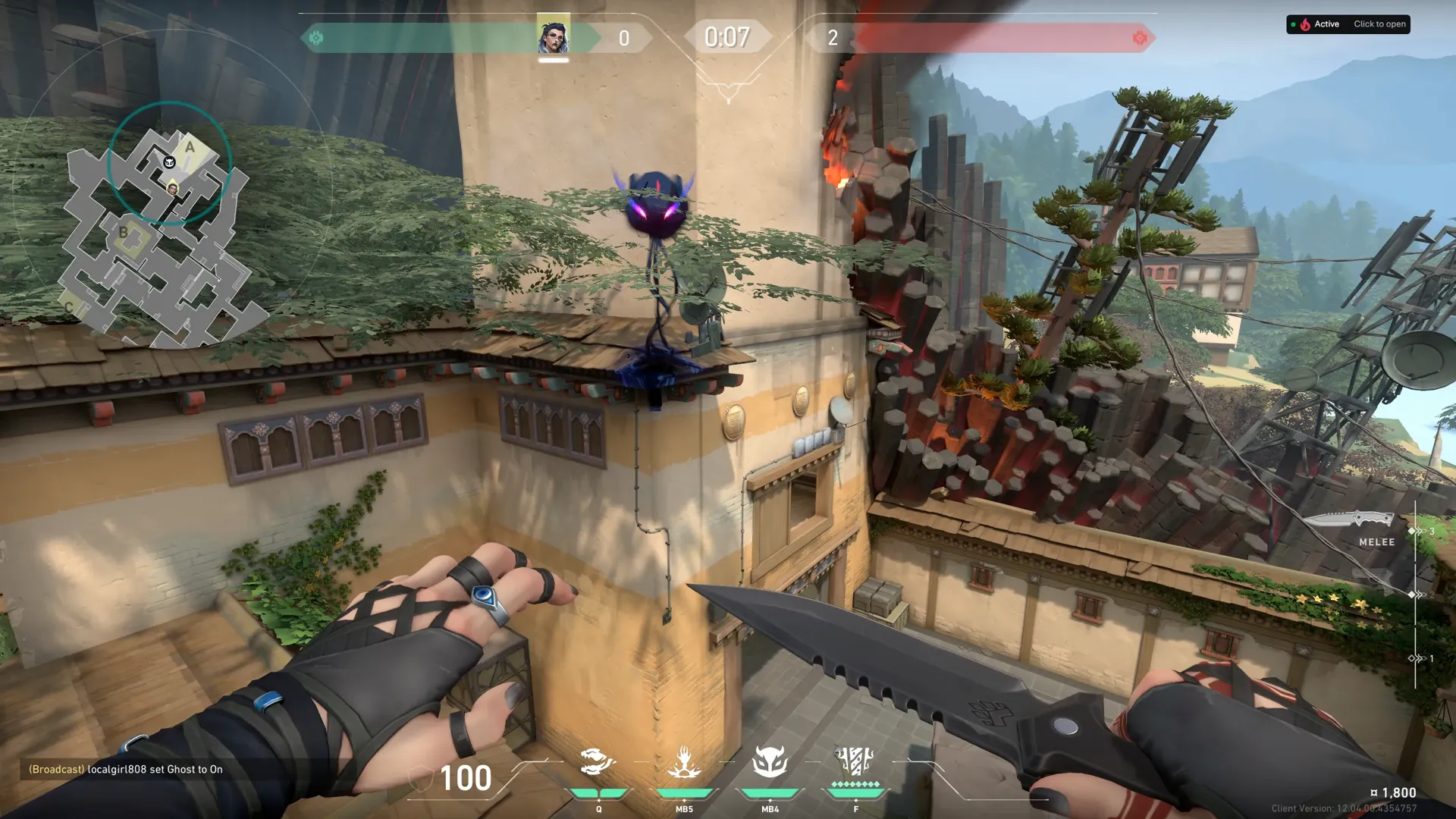 Fade Haunt on Haven Defense Site A — step 3 of 3: Result